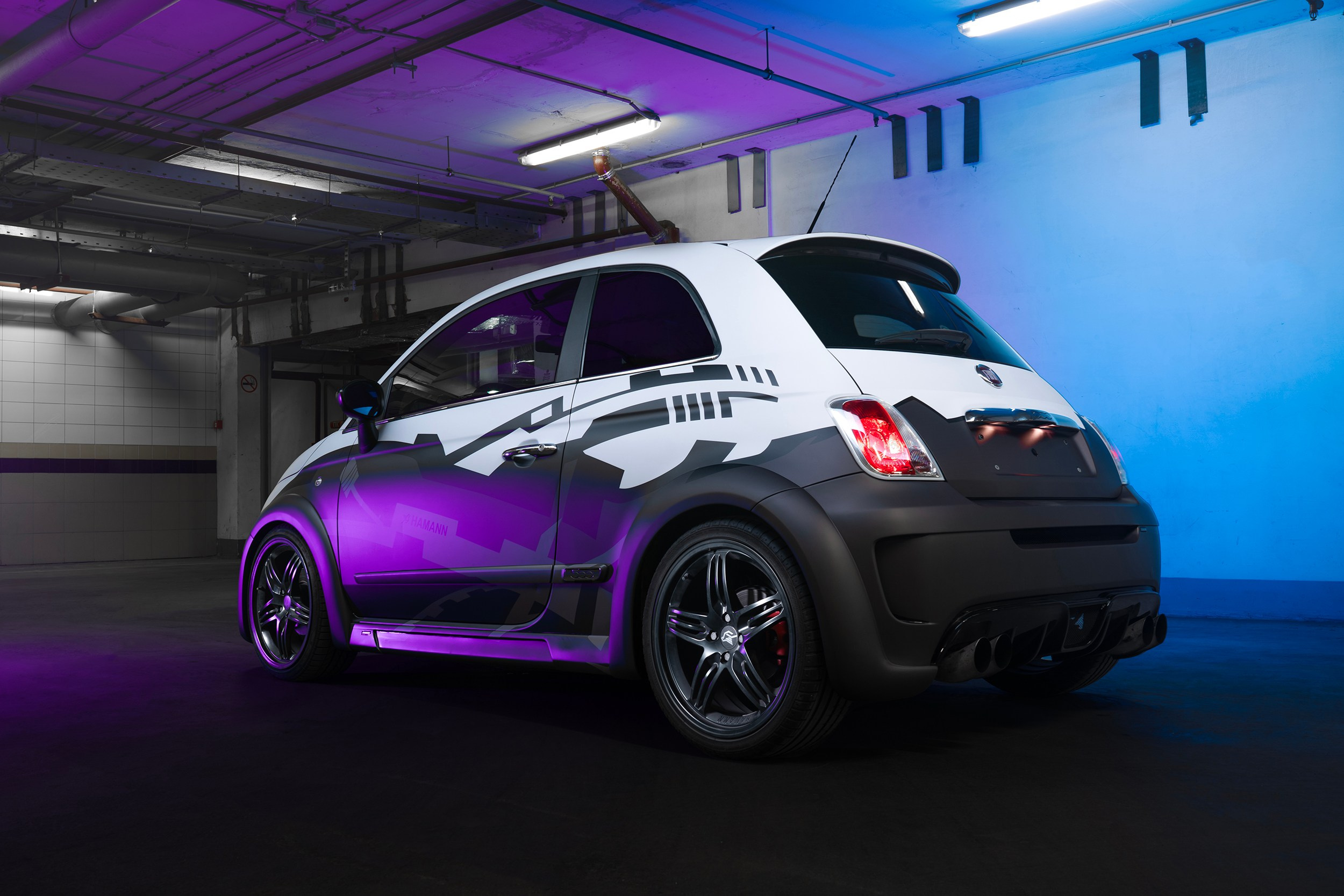 Fiat 500 by Barmaley Design. Автомобильный фотограф в Москве | Базилев Александр