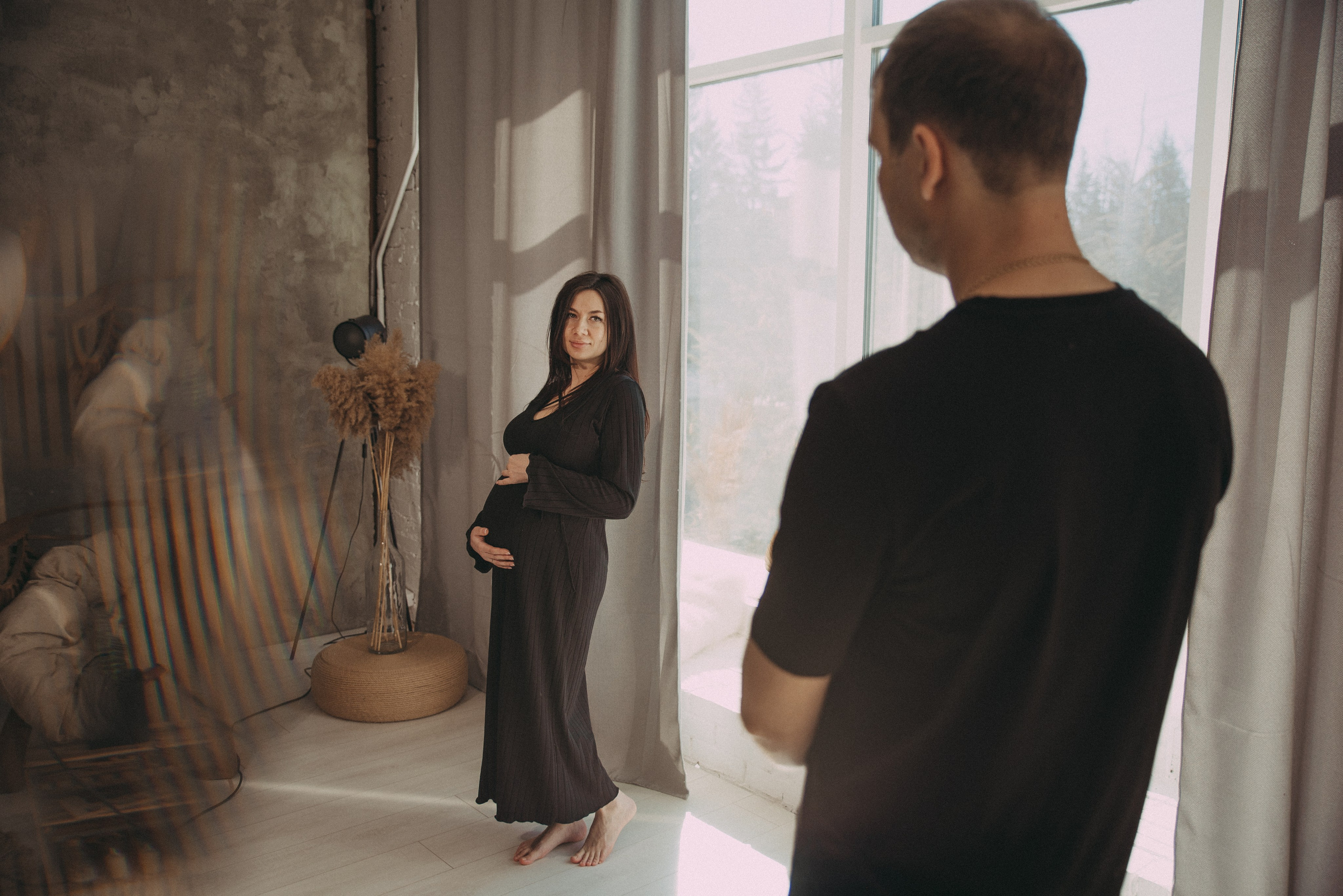 фотосессия беременности пары