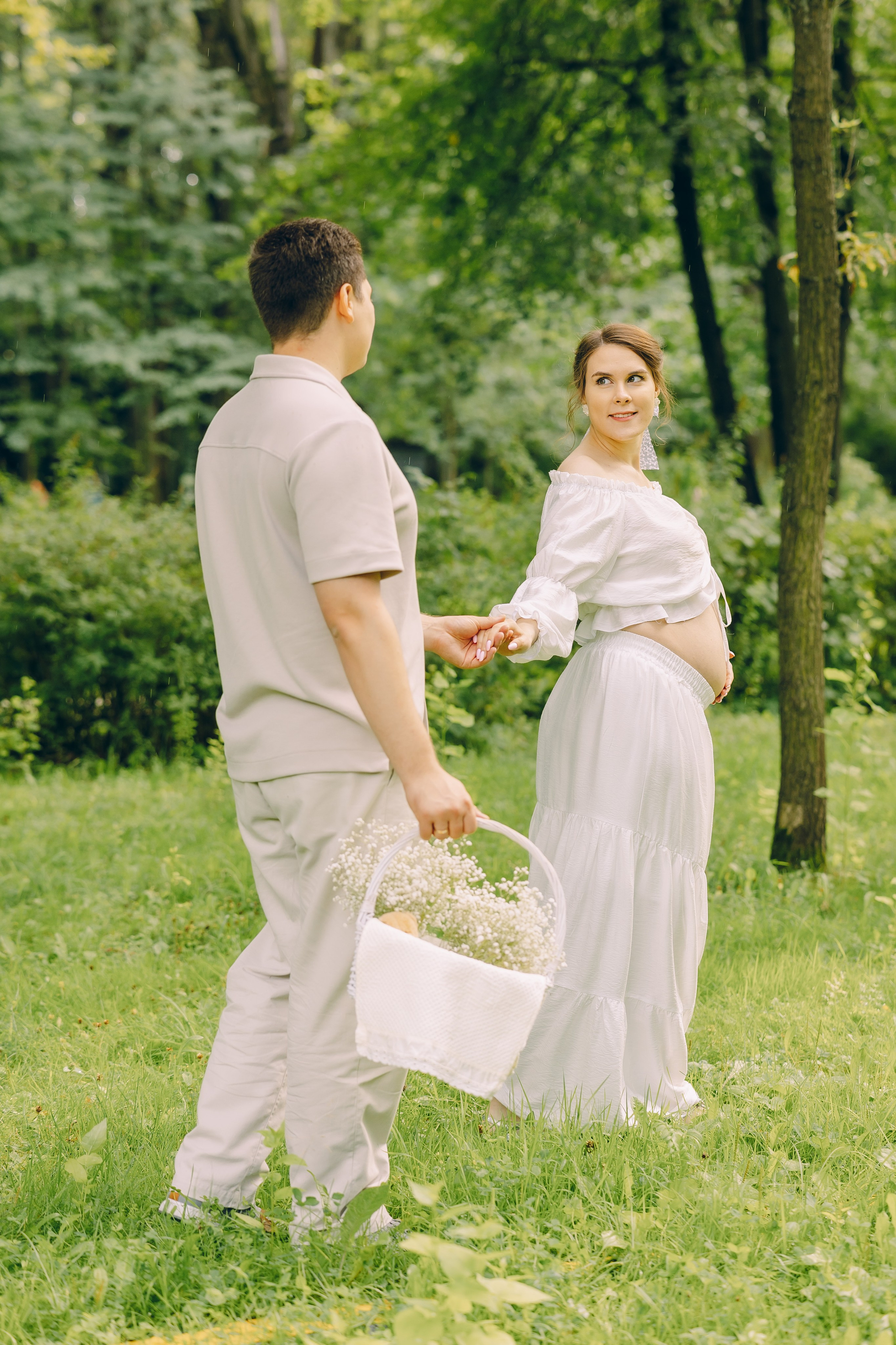 Нежная история на природе. Семейный Фотограф в Москве Евгения Симоненко