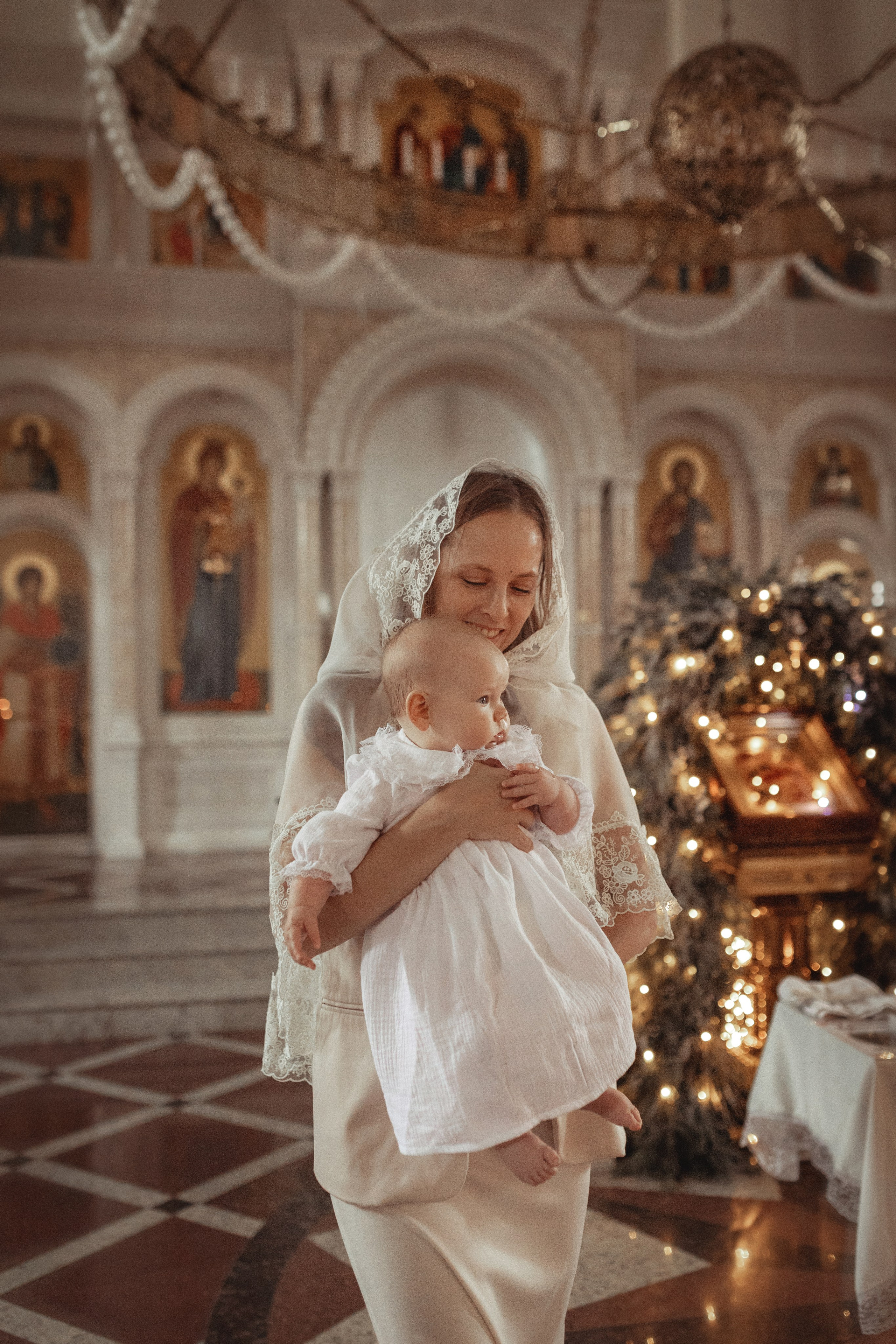 Таинство Крещение Ксении. Храм Александра Невского. Славянск н/К. Фотограф на Крещение и Венчание Краснодарский край — Гранкина Юлия