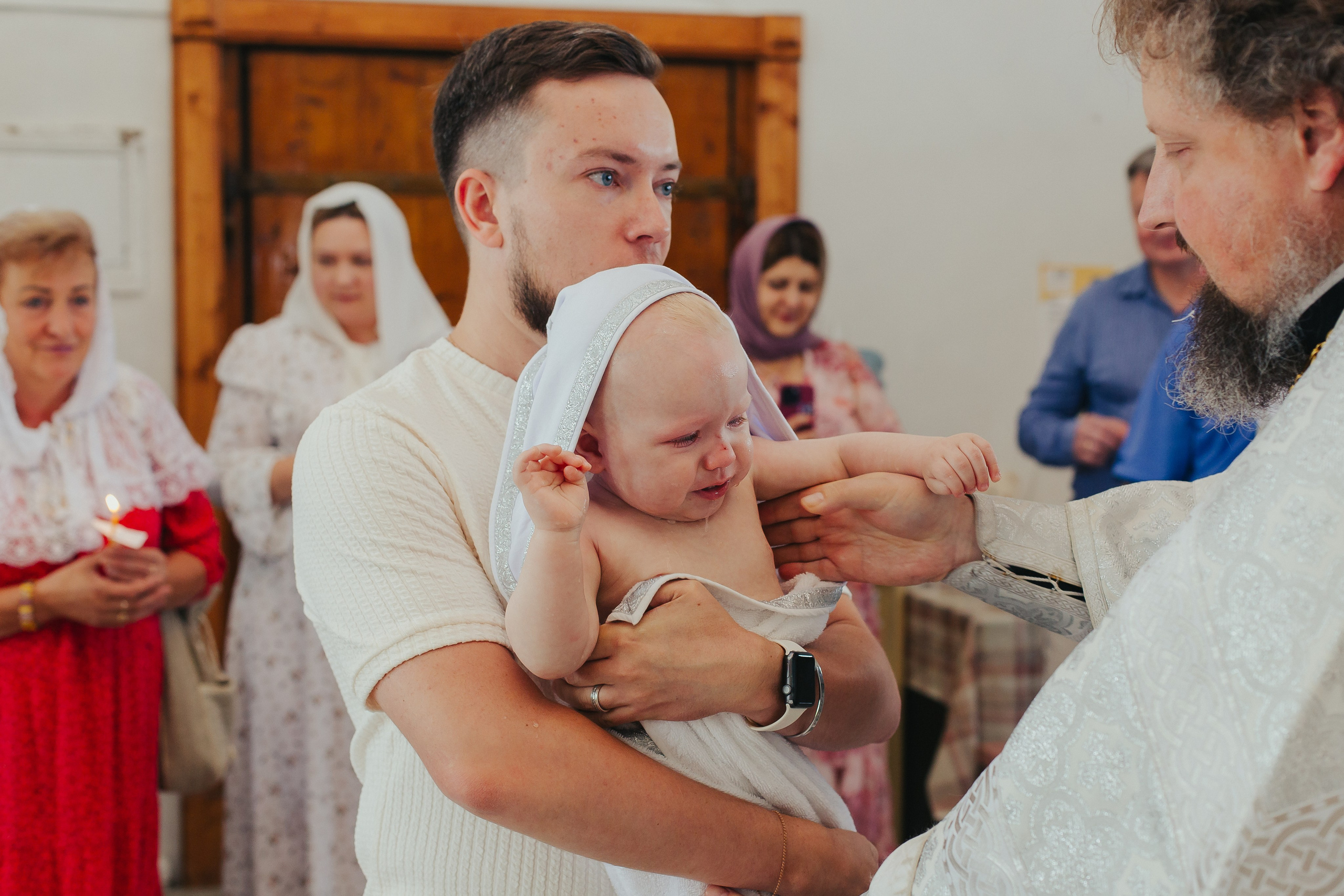 Фотосъемка Крещения в Сергиевом Посаде. Фотограф новорожденных и детский в Сергиевом Посаде Кругликова Юлия