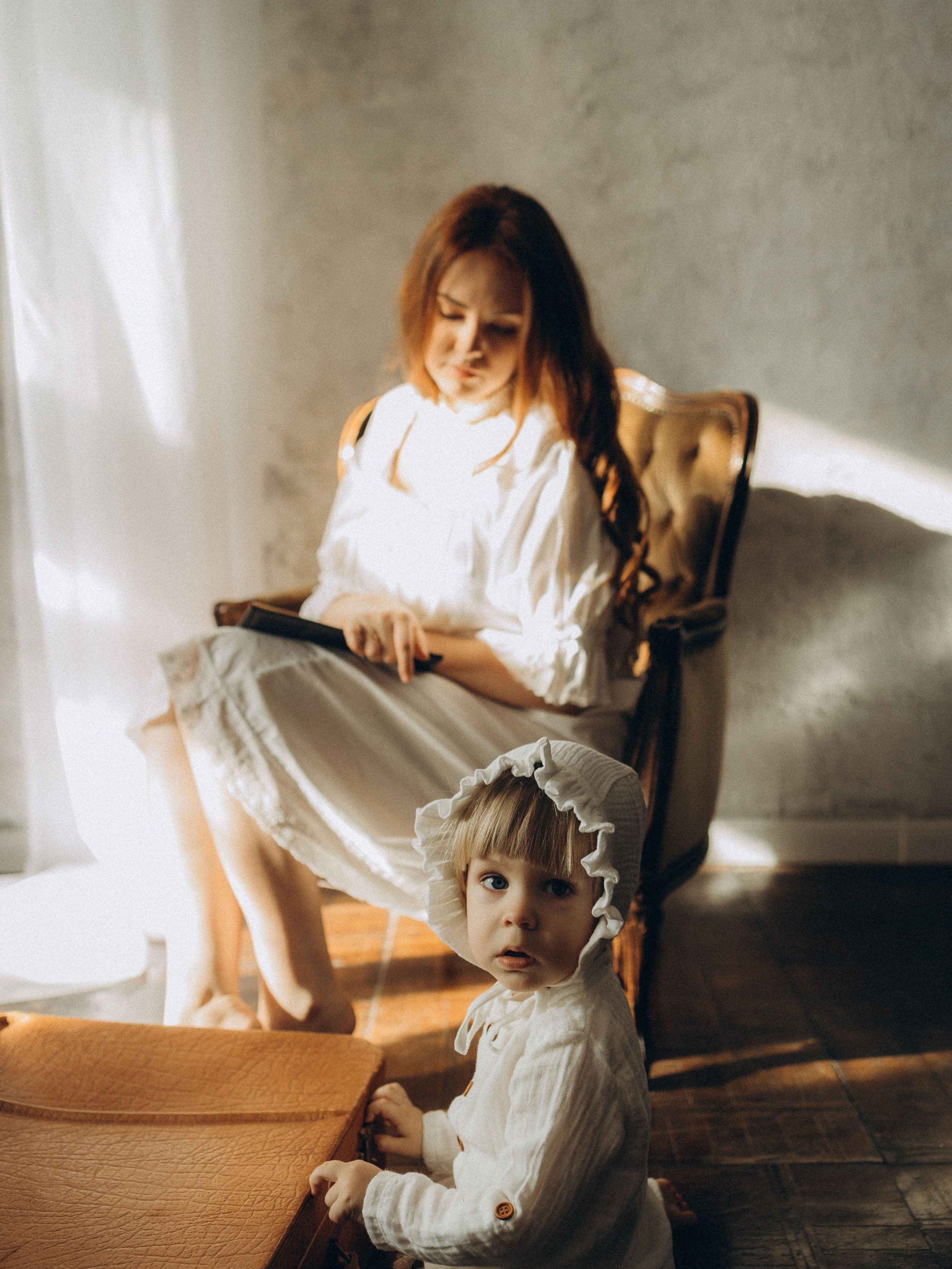 Мама и сын. Фотограф Дарья Соколовская