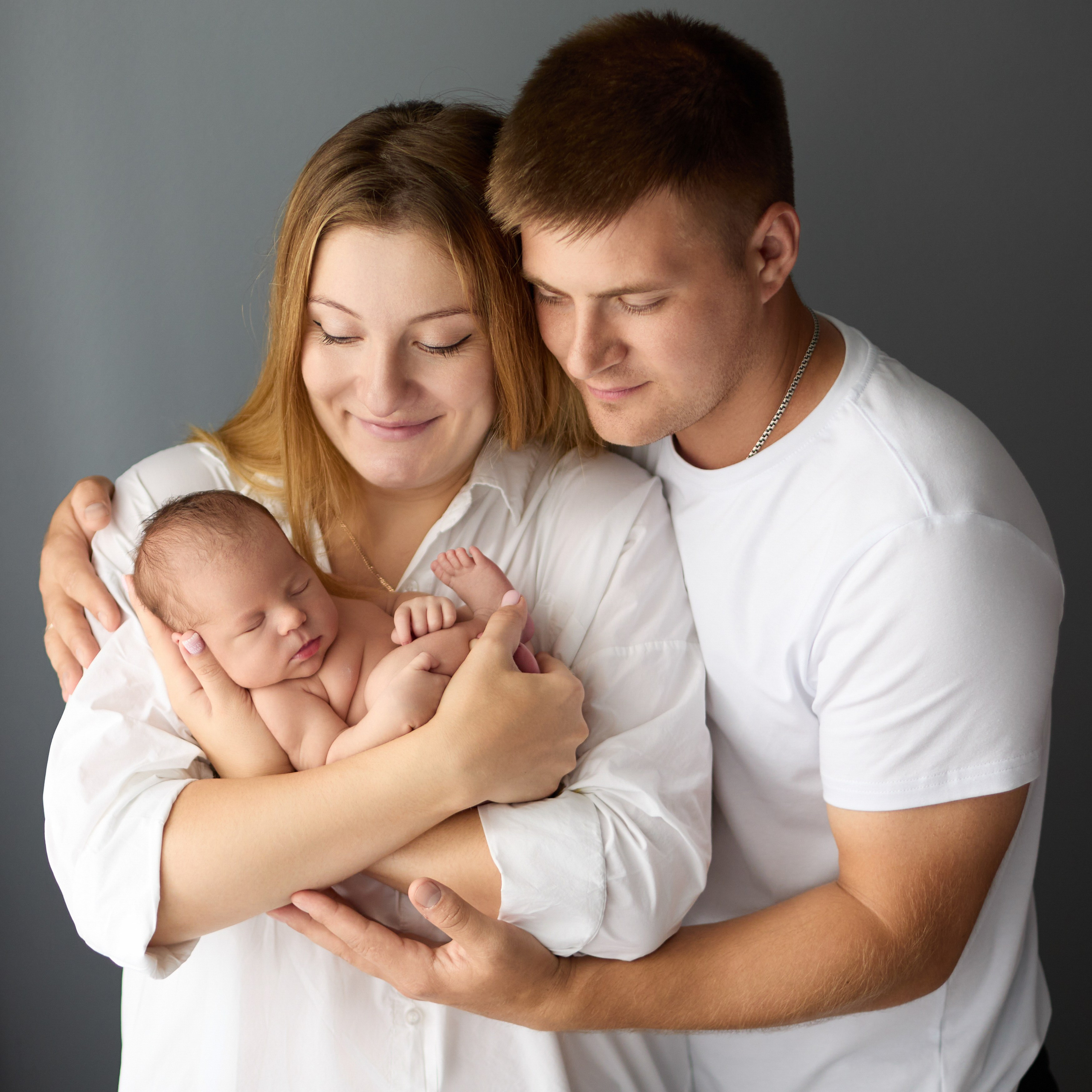 Newborn — мальчики. Фотосессия беременности в Барнауле