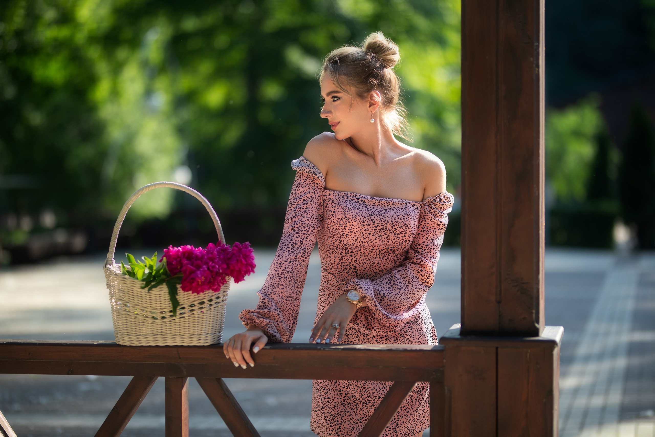 Съемка с Викторией в парке в формате для «себя»