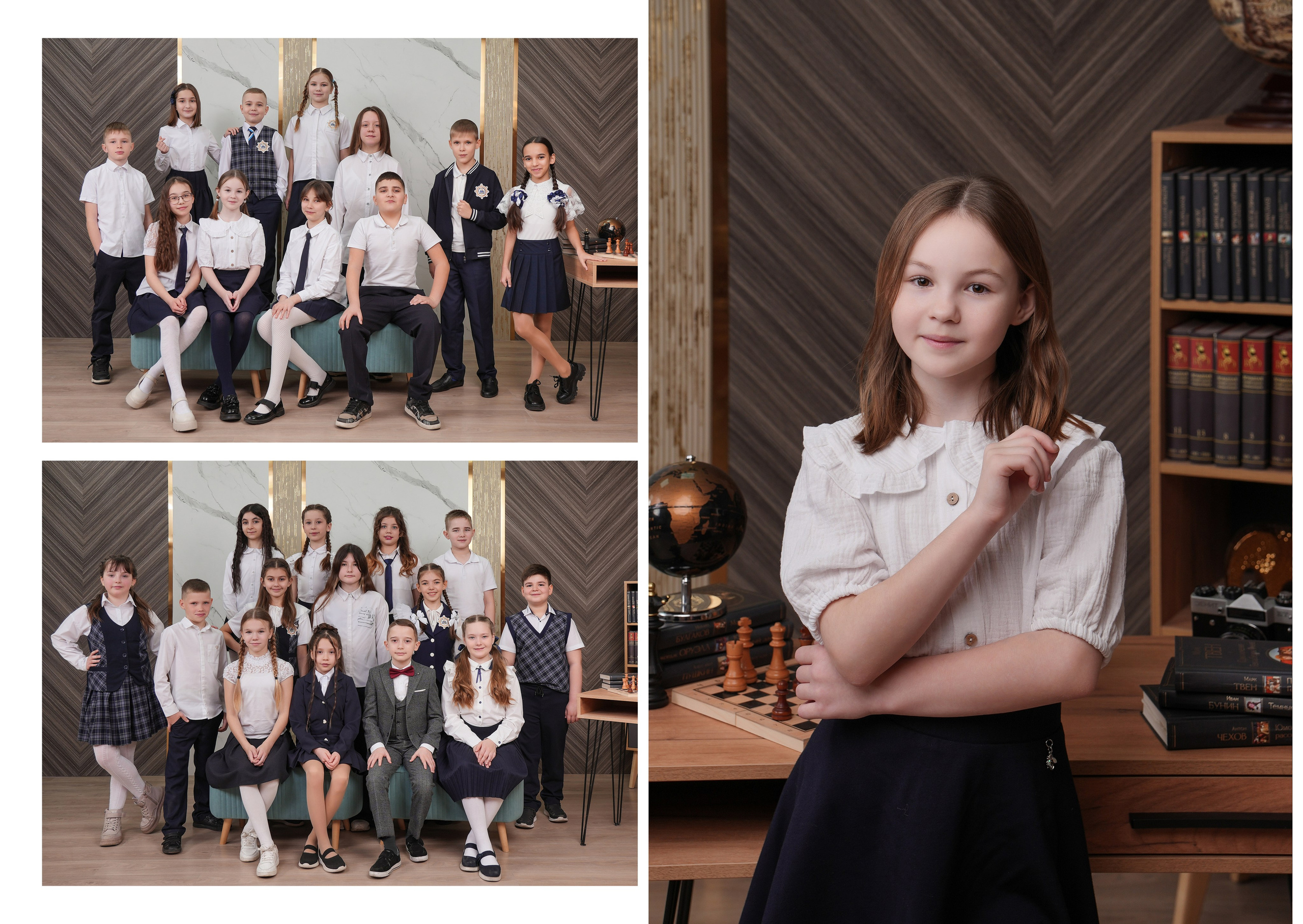 ШКОЛА 110 4 Г. Красивый выпускной альбом в Краснодаре