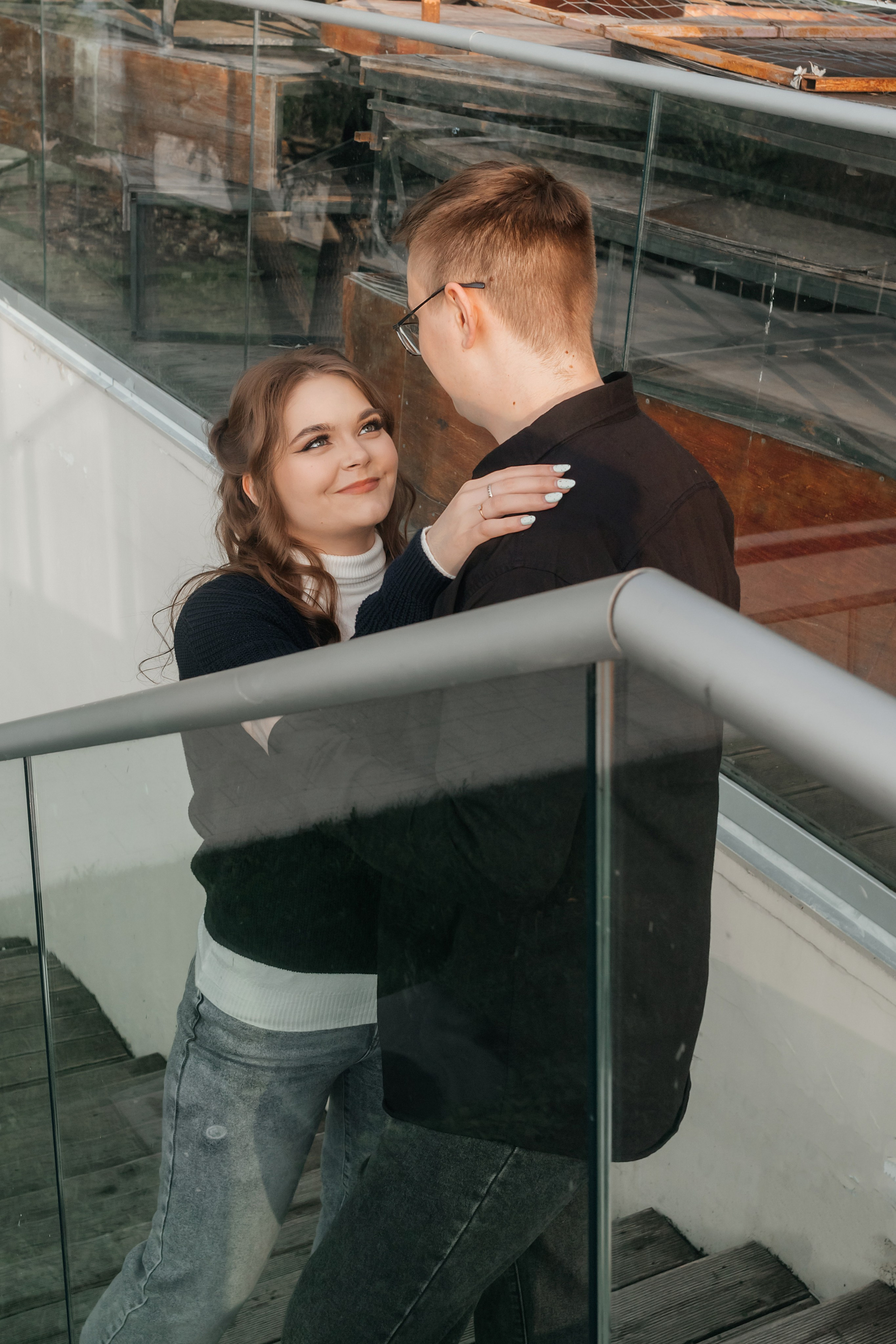 Предсвадебная love story в Александровском саду в Нижнем Новгороде | городская фотосессия. Свадебный фотограф и фотограф Love-Store в Нижнем Новгороде Анастасия