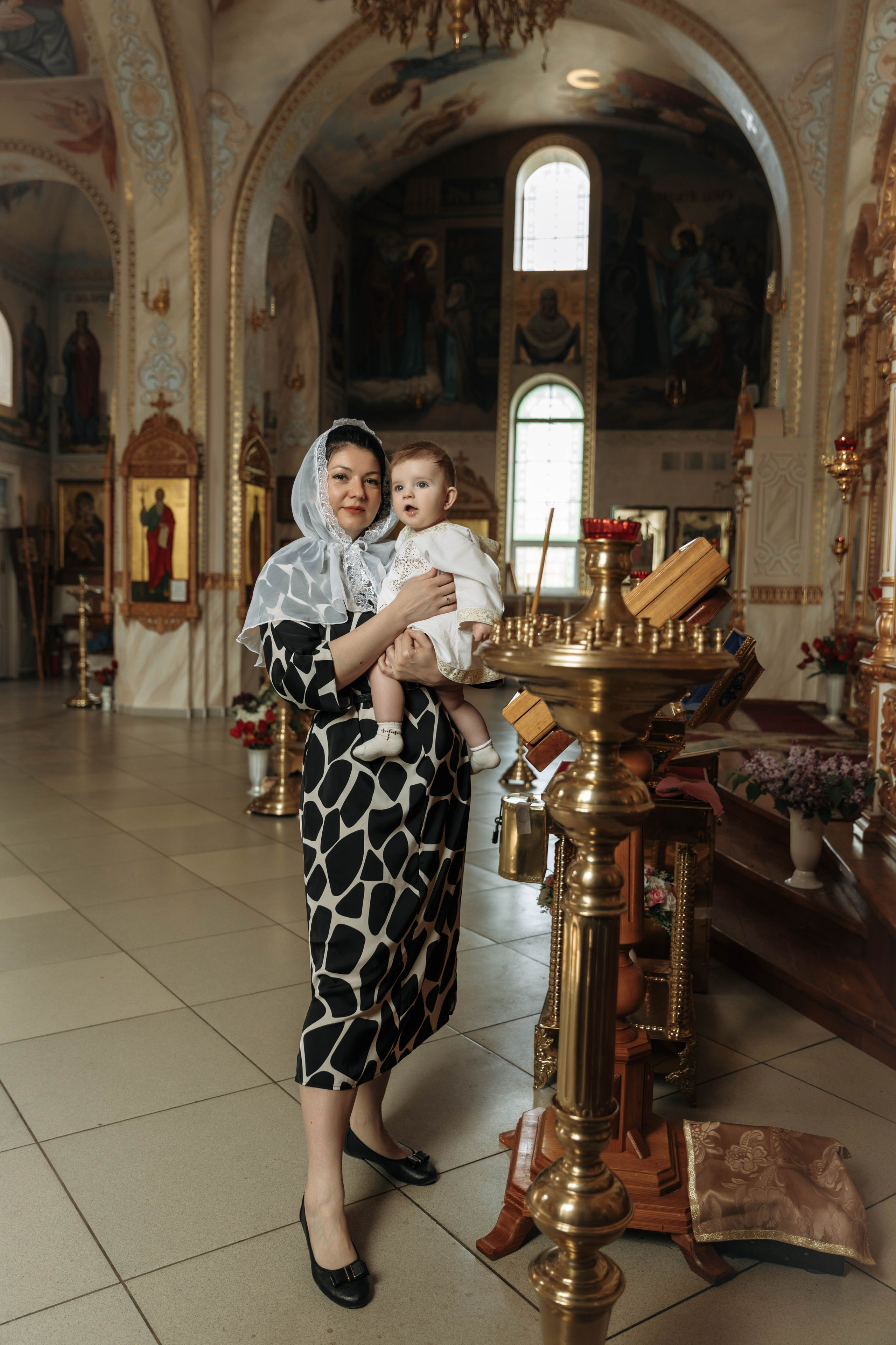 Таинство Крещения Даниила. Фотограф Сальск Катерина