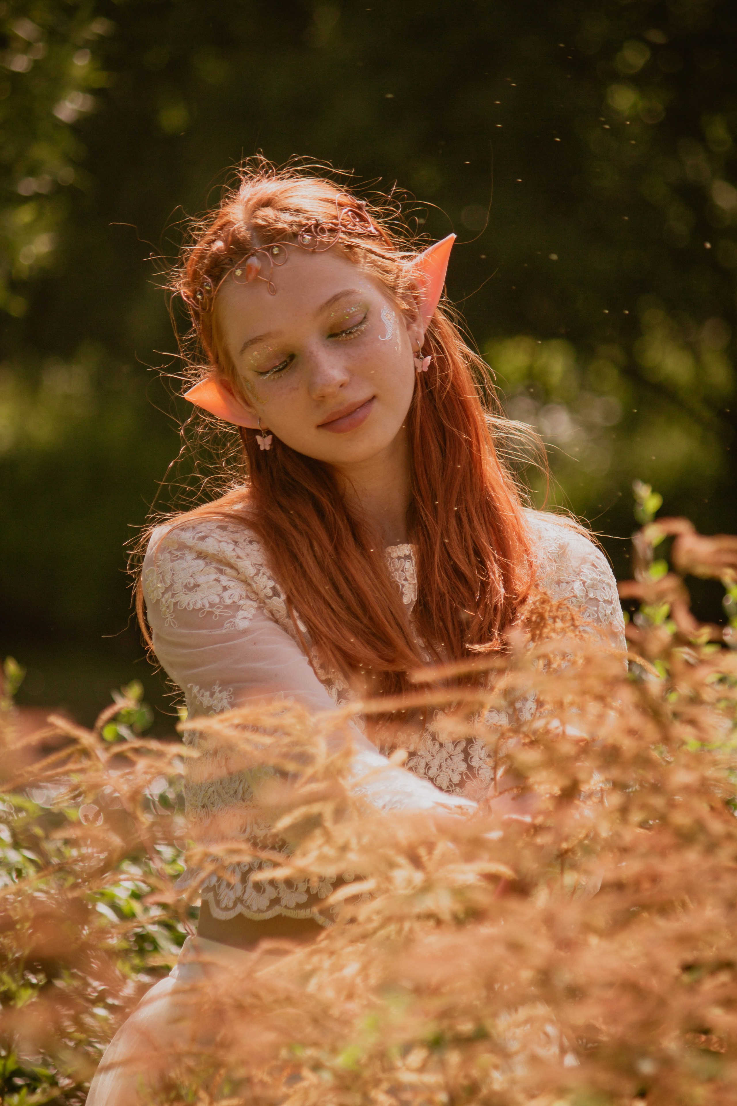 В саду. Создадим шедевр? Виталина и её фотоискусство