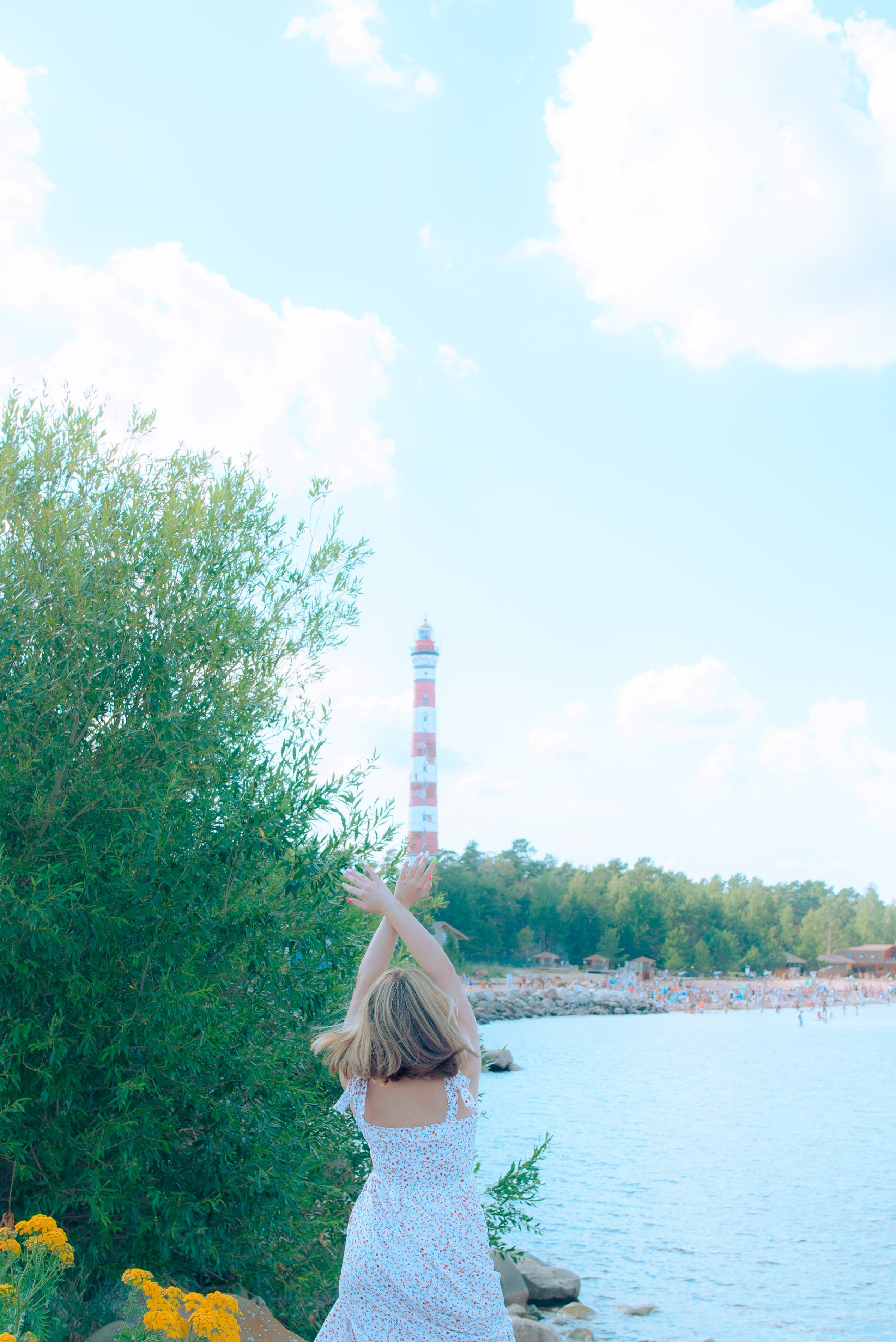 Маяк на Ладоге фотосессия