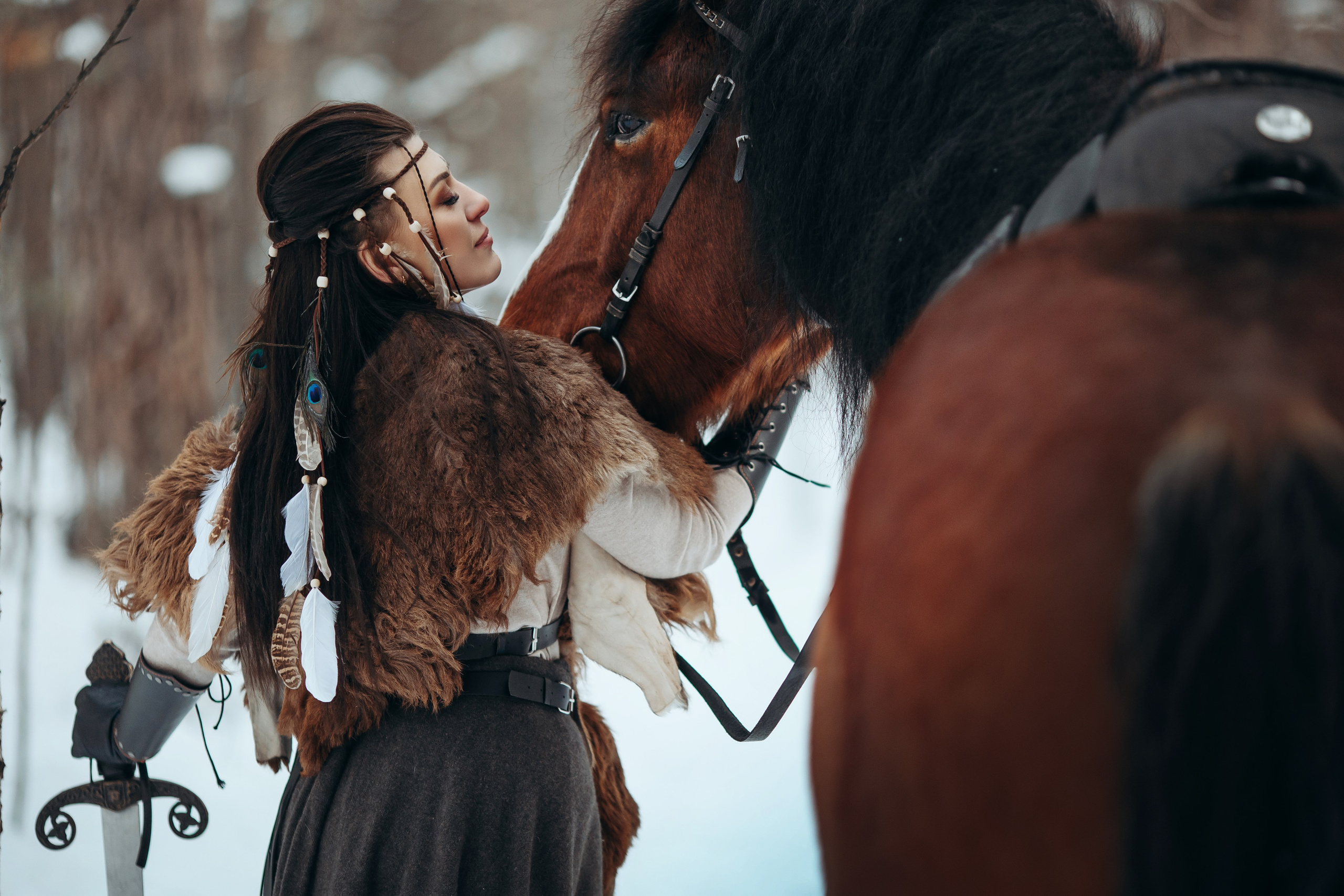 Викинги. Анна Молчанова конный фотограф в Тюмени | фотосессии с лошадьми Тюмень