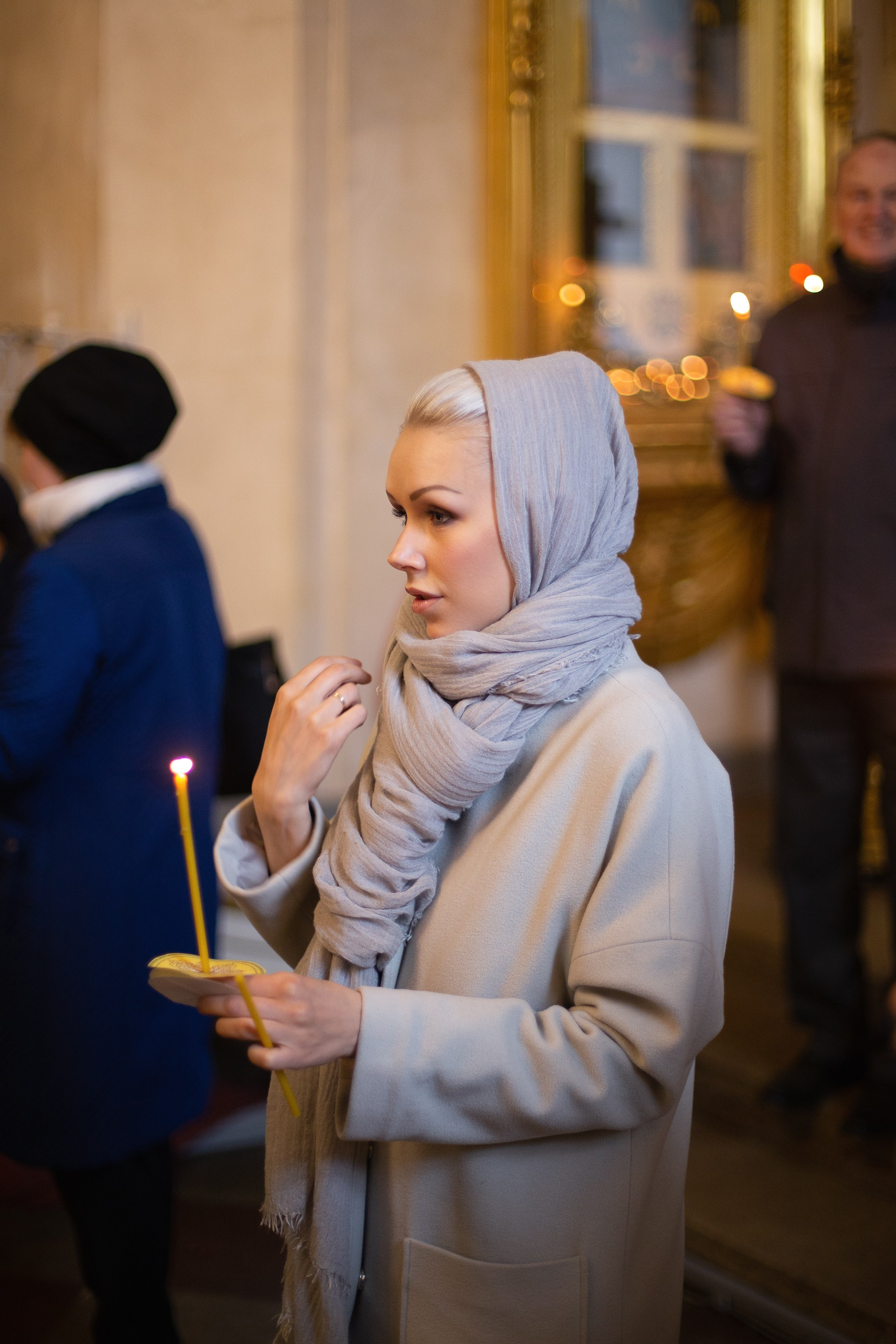 Крещение Ксении в Спасо-Преображенском соборе. Фотограф Анастасия Малеева
