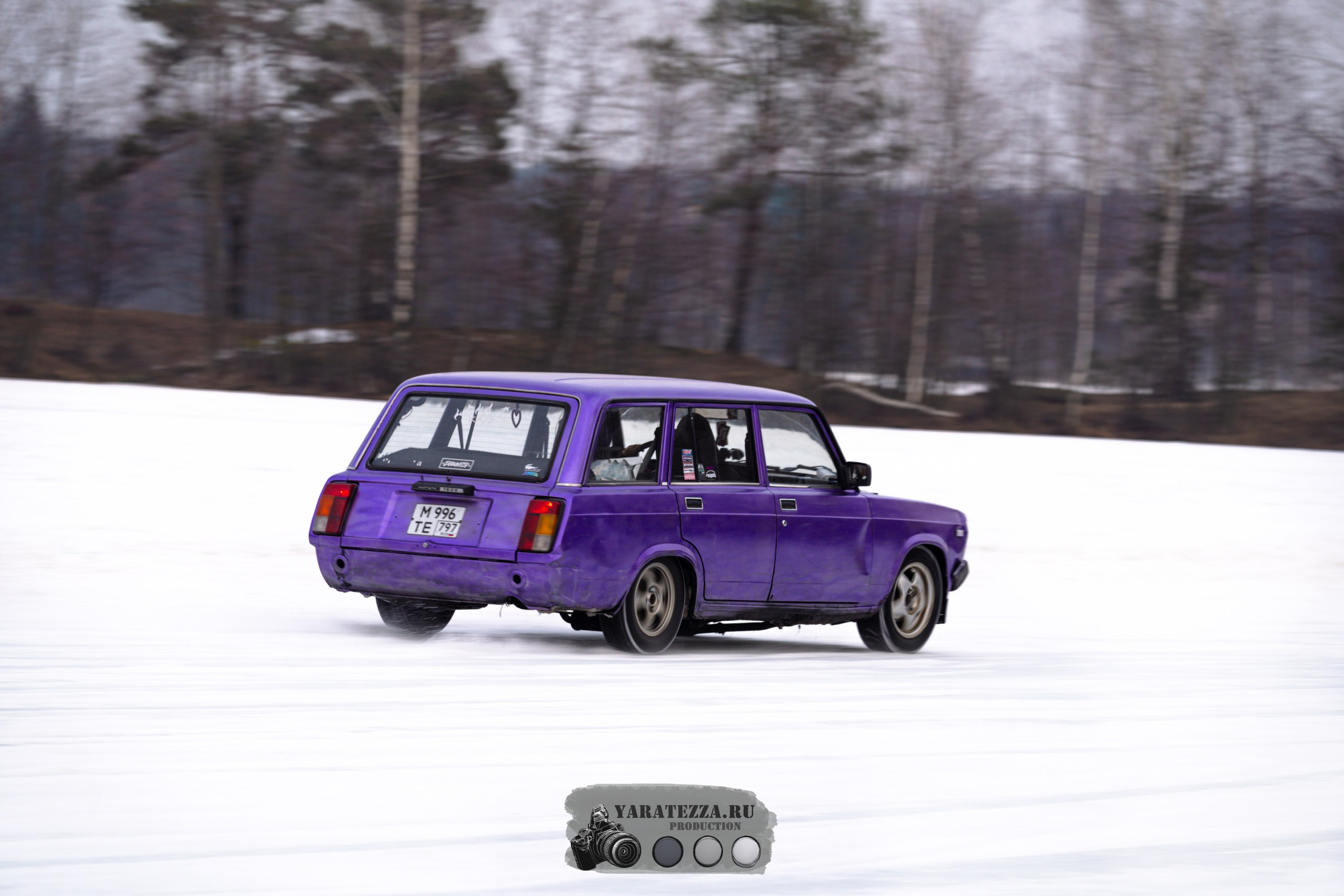 Тренировочный день на ледовой трассе. Yaratezza production