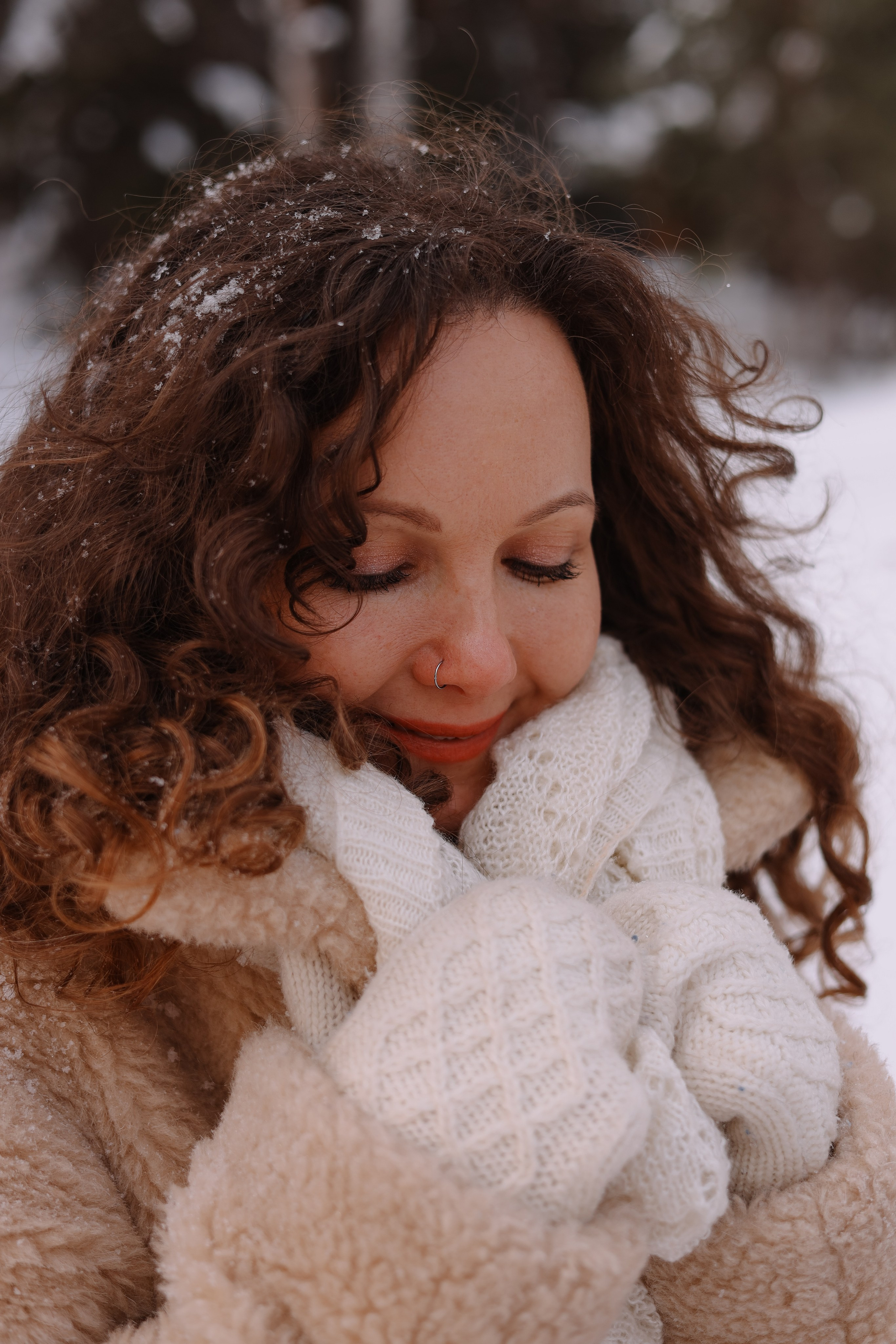 Семья, домик, зима. Marina Shakirova Photography