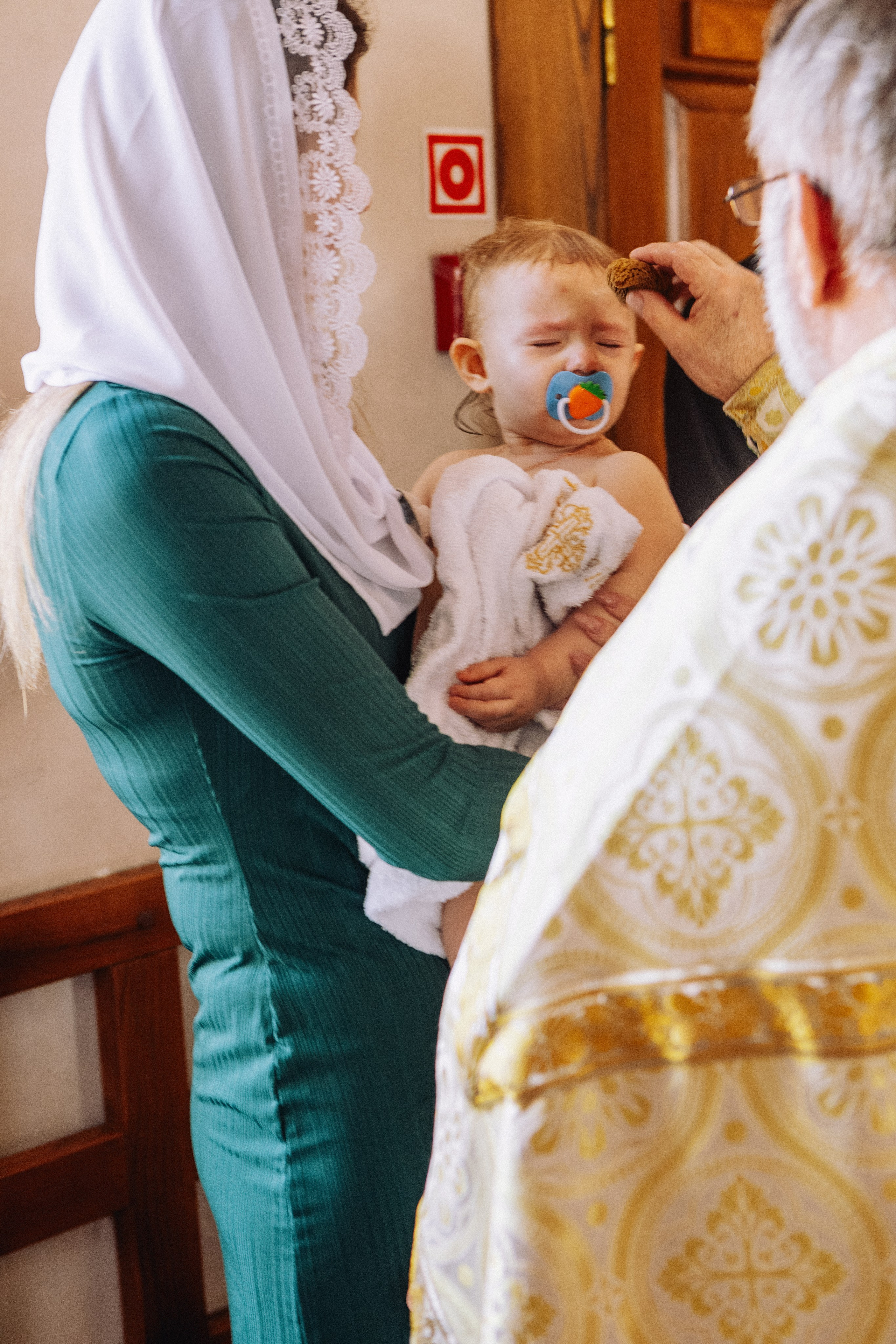 Крещение Артема и Полины. Фотограф в Курске Смирнов Евгений