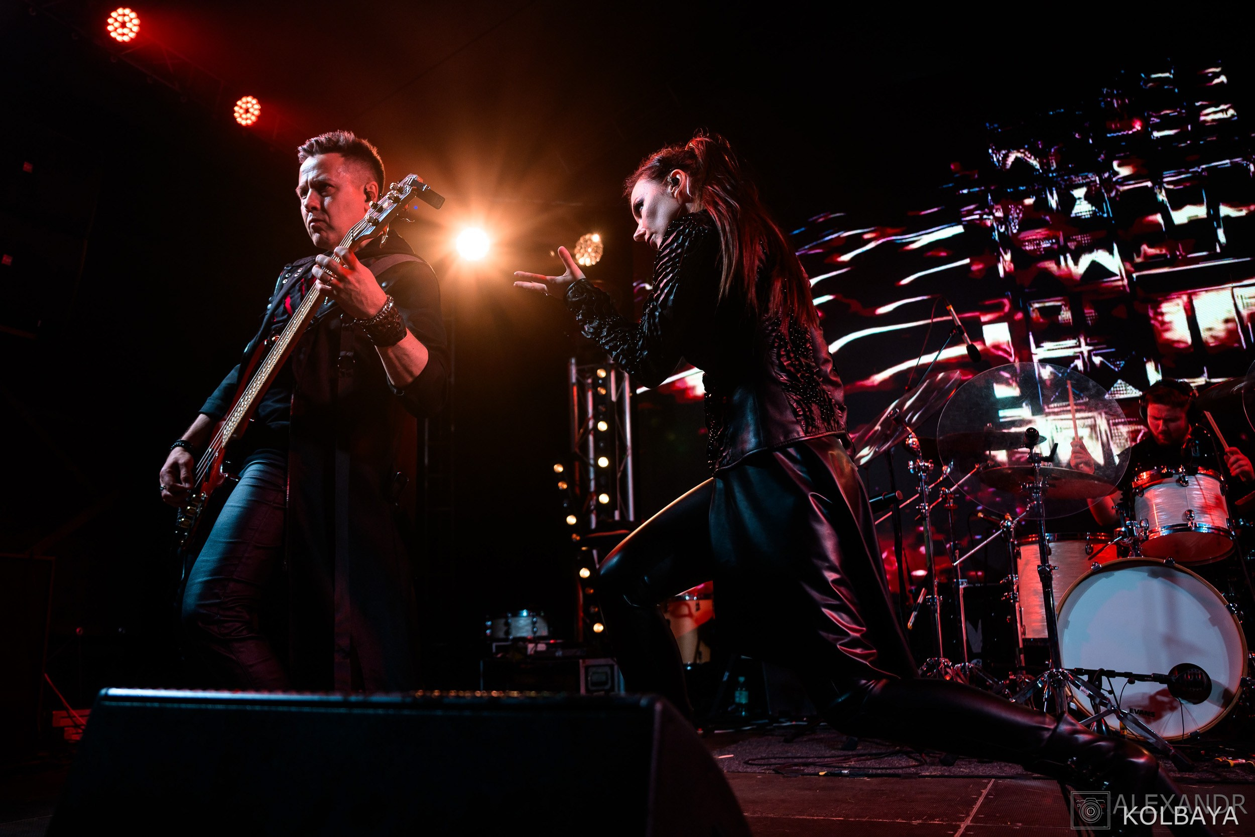 Фоторепортаж с выступления группы Джоконда на фестивале НашРокФест 2025. Концертный и театральный репортажный фотограф в Москве Александр Колбая