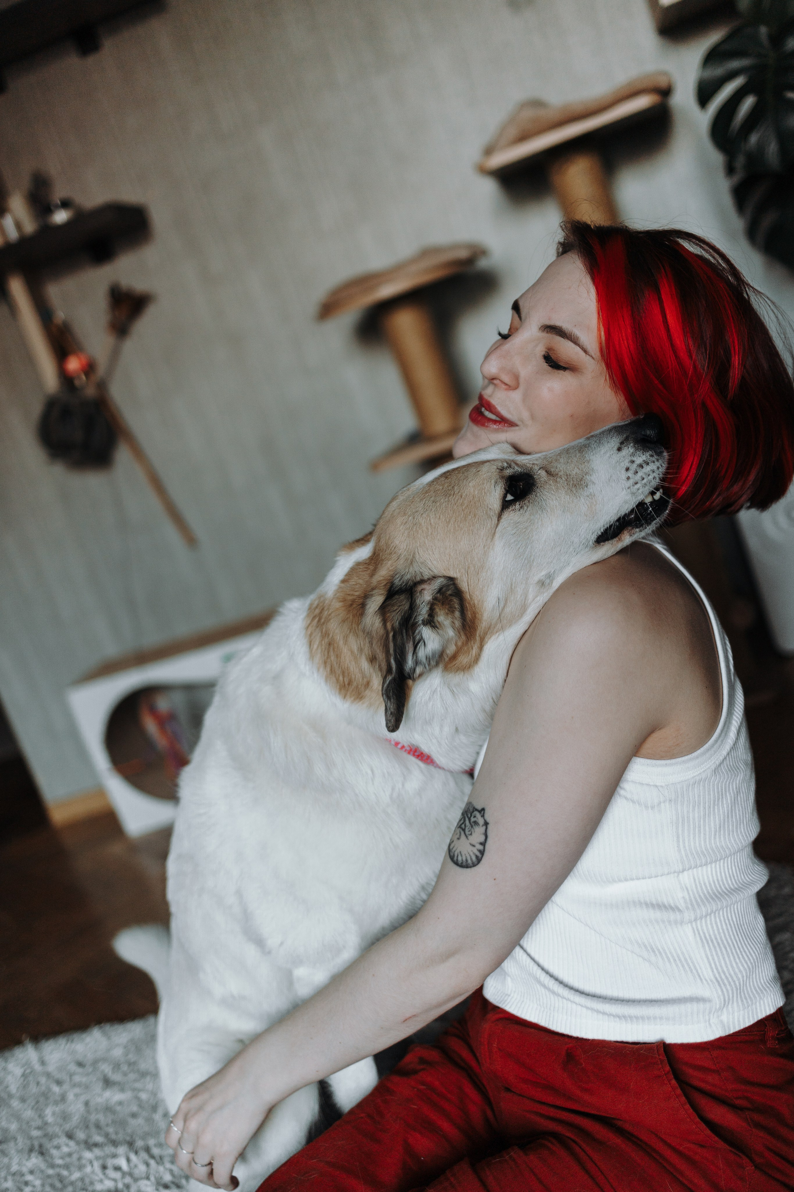 Саша и ее хвосты. Фотограф — Анималист | Санкт-Петербург