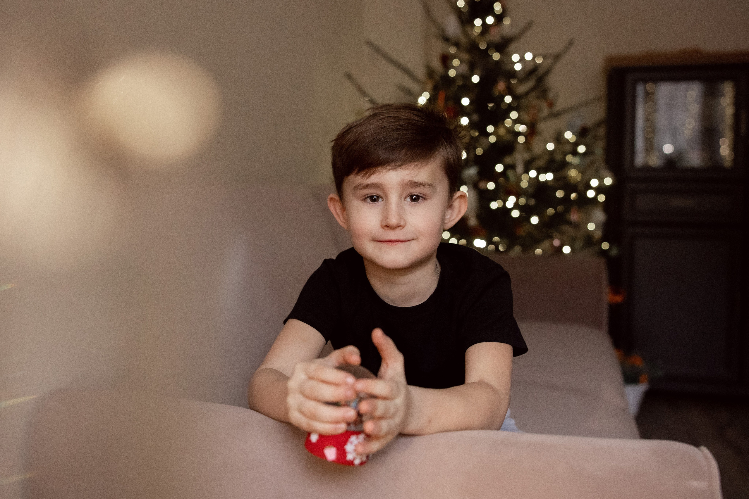 Домашняя новогодняя для Юлии. Семейный фотограф в Москве