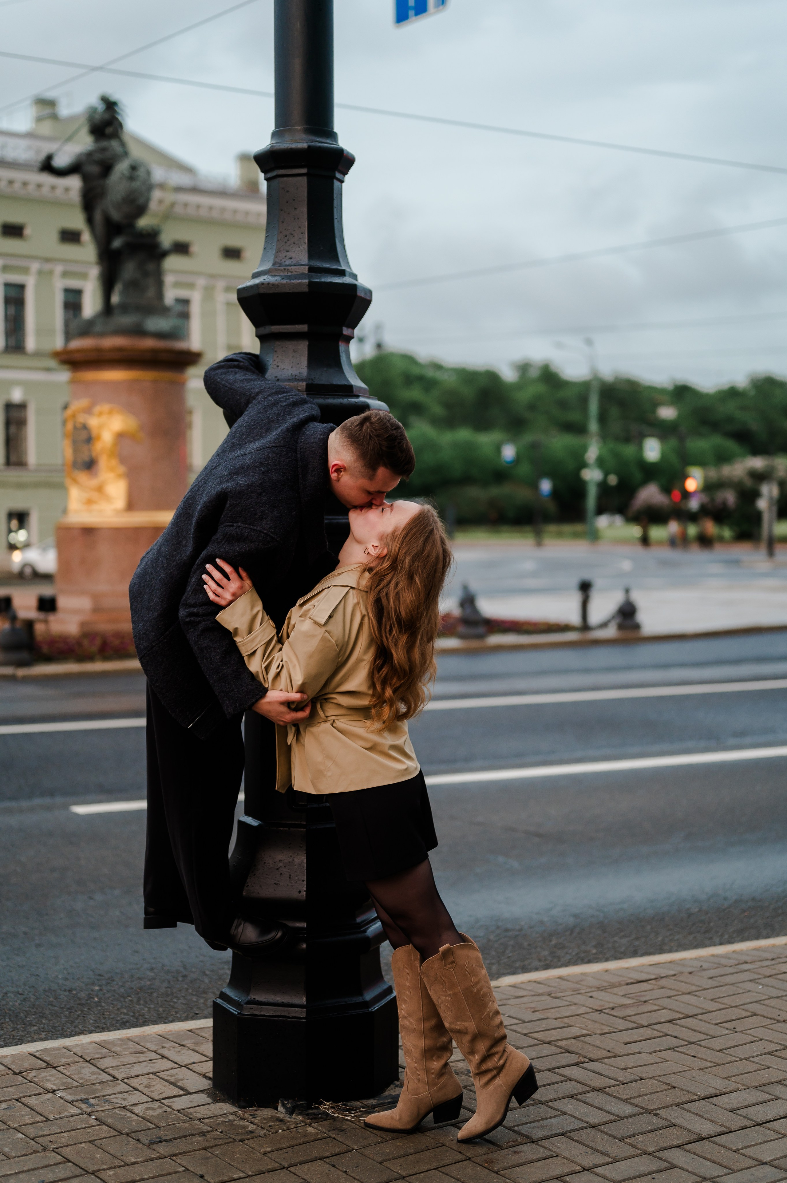 A&M, лавстори в центре СПб. Свадебный и семейный фотограф Евгения Кононова