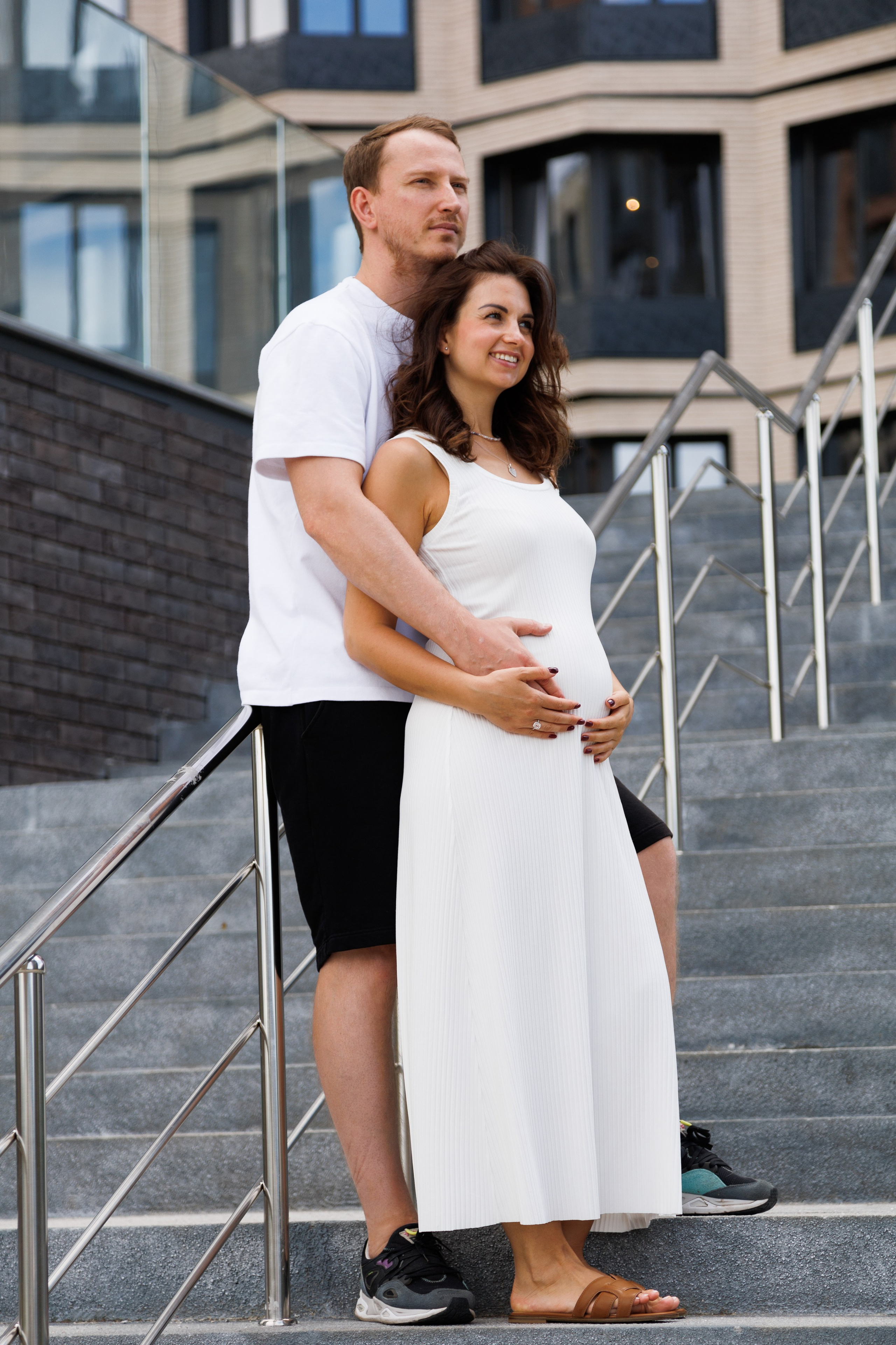 Фотосессия прогулка в ривер парк. Анастасия, Фотограф женского портрета и беременности в стиле vogue