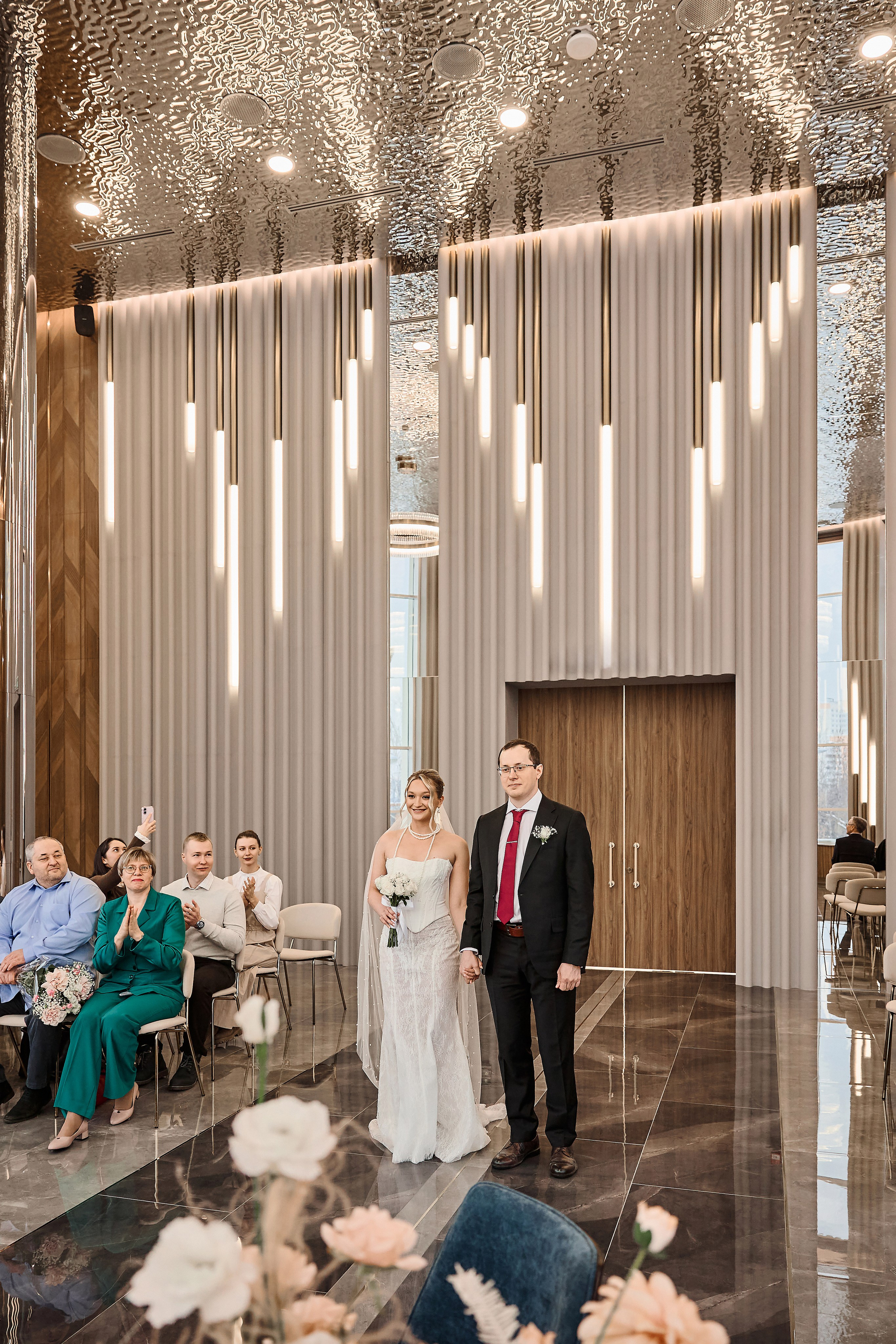 Валентина и Семен. Регистрация в Митинском ЗАГСе. Свадебный фотограф в Москве и Подмосковье