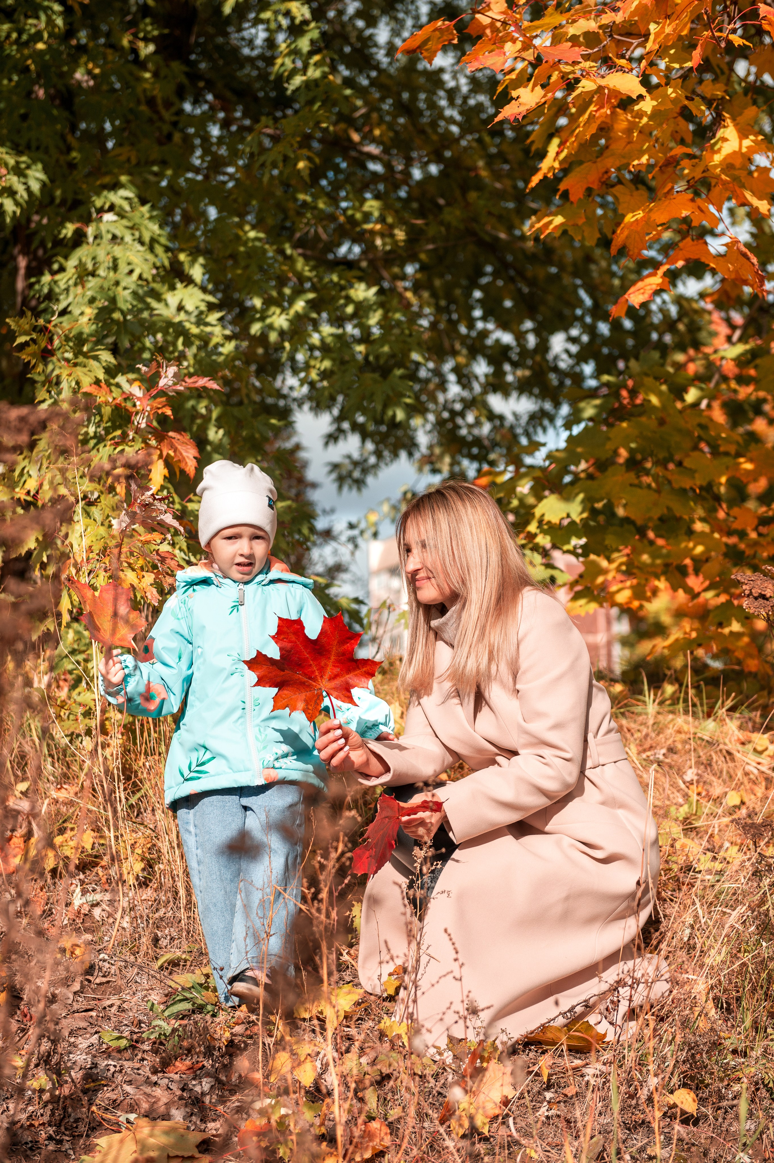 Осенняя фотосессия для Маргариты и Вари. Фотосессии в Москве, женский и семейный фотограф Юлия Михайленко