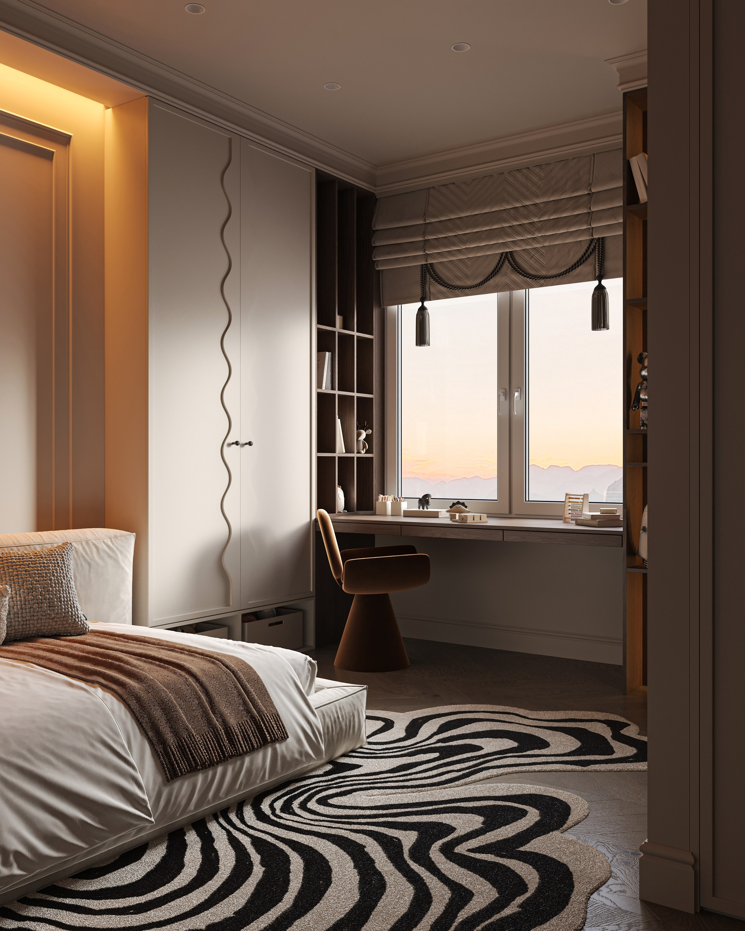 Детская ЖК «Континенталь». 3D визуализация интерьера Надежда Соколова