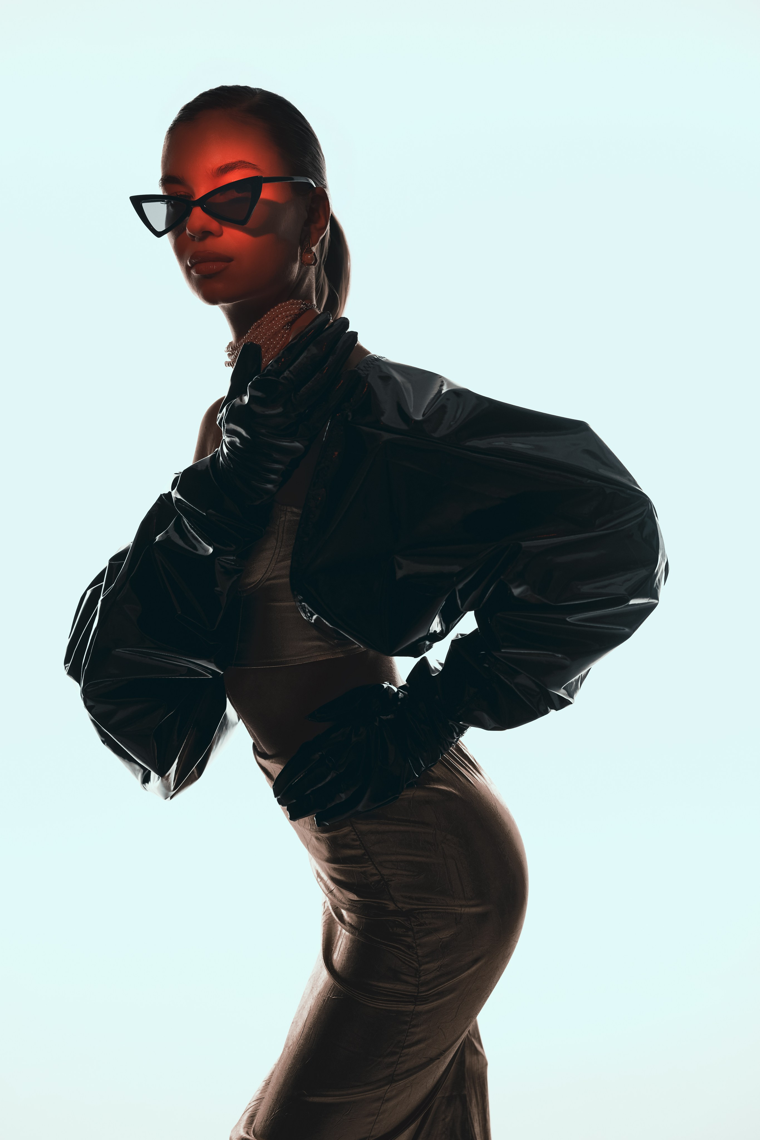 Съёмка с жестким светом. Портретный фотограф в Санкт-Петербурге Дария Сыч