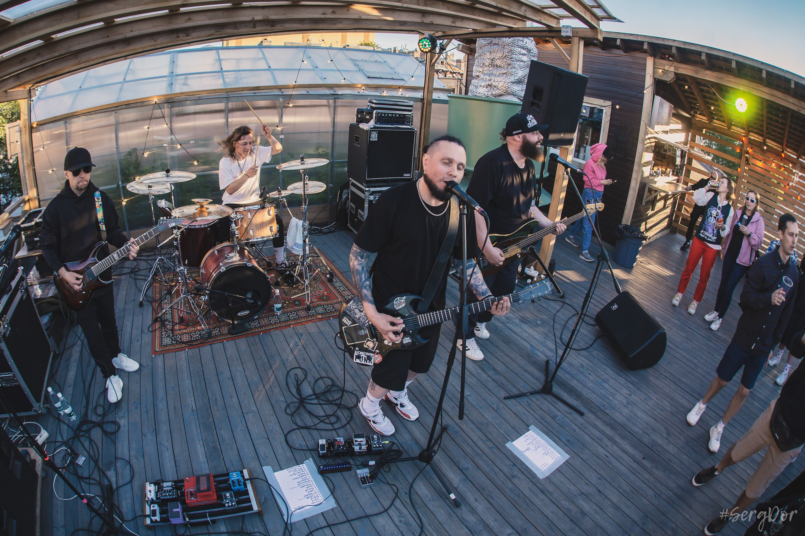 Гребля, Ласточка, концерт, крыша, Санкт-Петербург, 21.06.2024, СПб, SergDor, 21 июня 2024 года, #SergDor