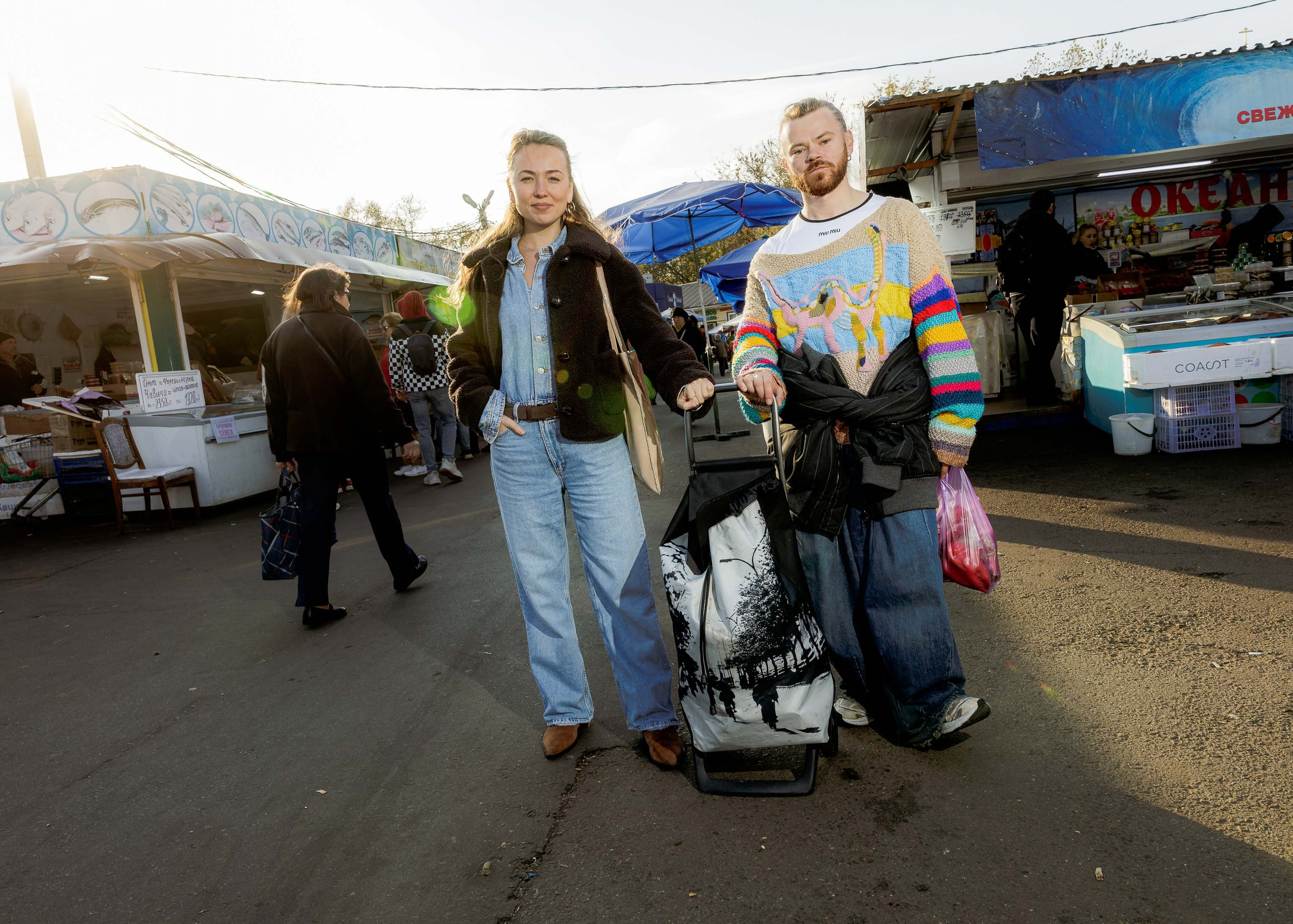 Игорь Андреев на Преображенском Рынке