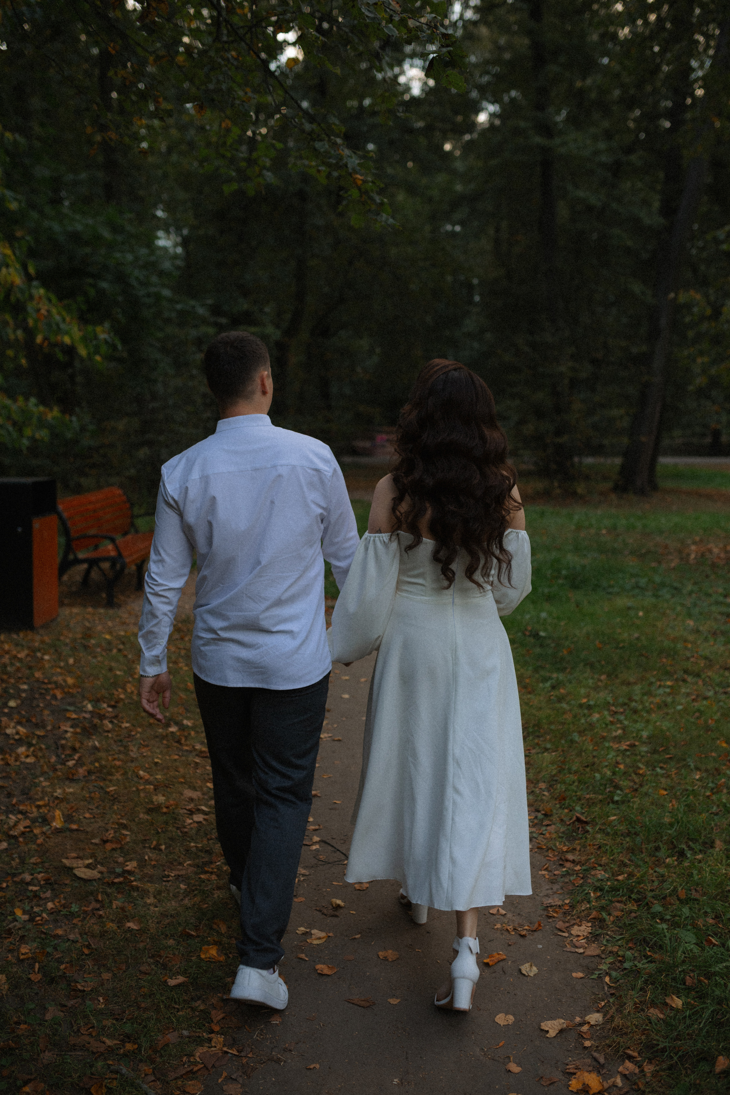 Свадебная прогулка Влада и Ани. Семейный фотограф в Москве и Люберцах Юлия Гуськова