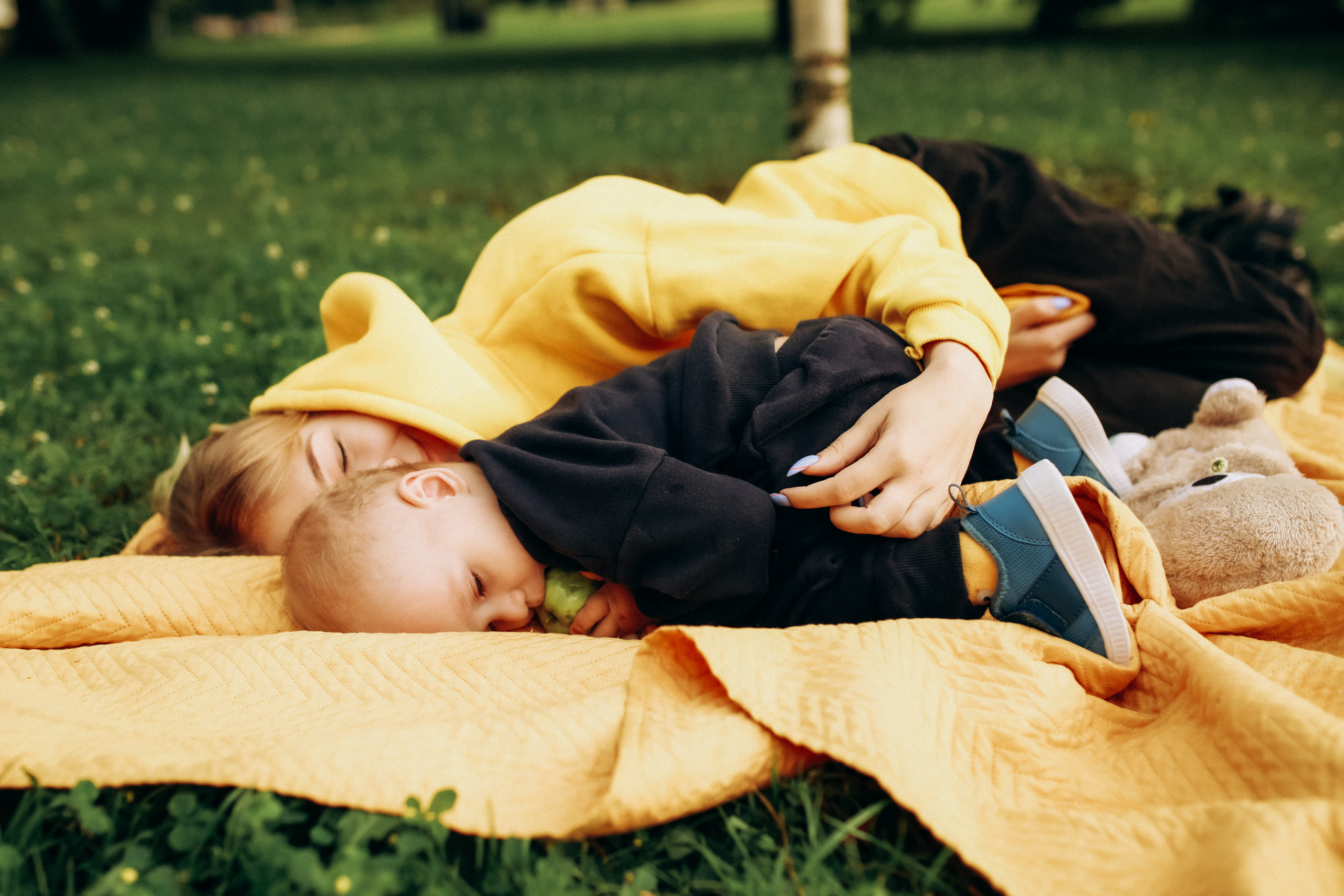 Маша и малыш Пашенька. Семейный фотограф в Москве и Люберцах Юлия Гуськова