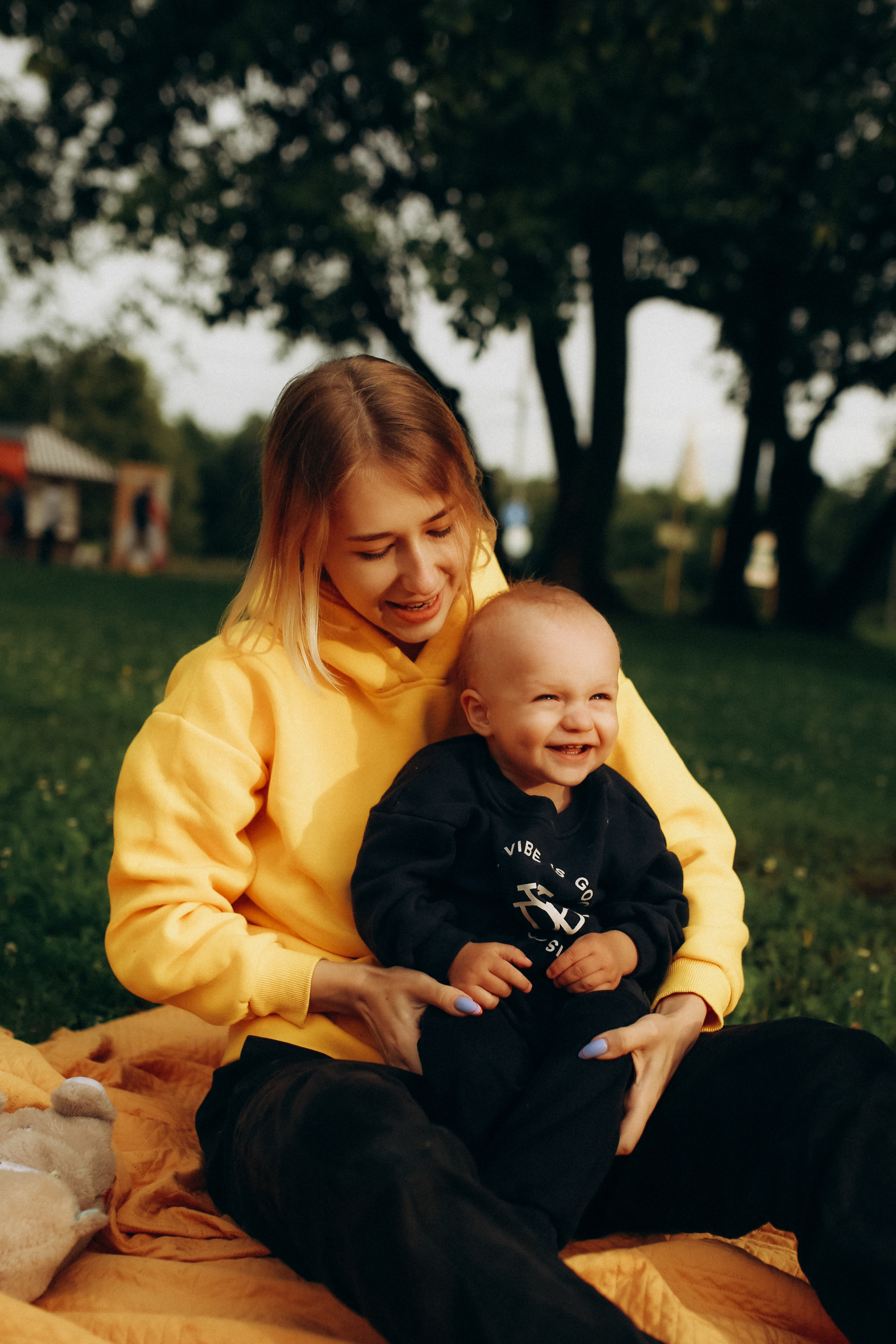 Маша и малыш Пашенька. Семейный фотограф в Москве и Люберцах Юлия Гуськова