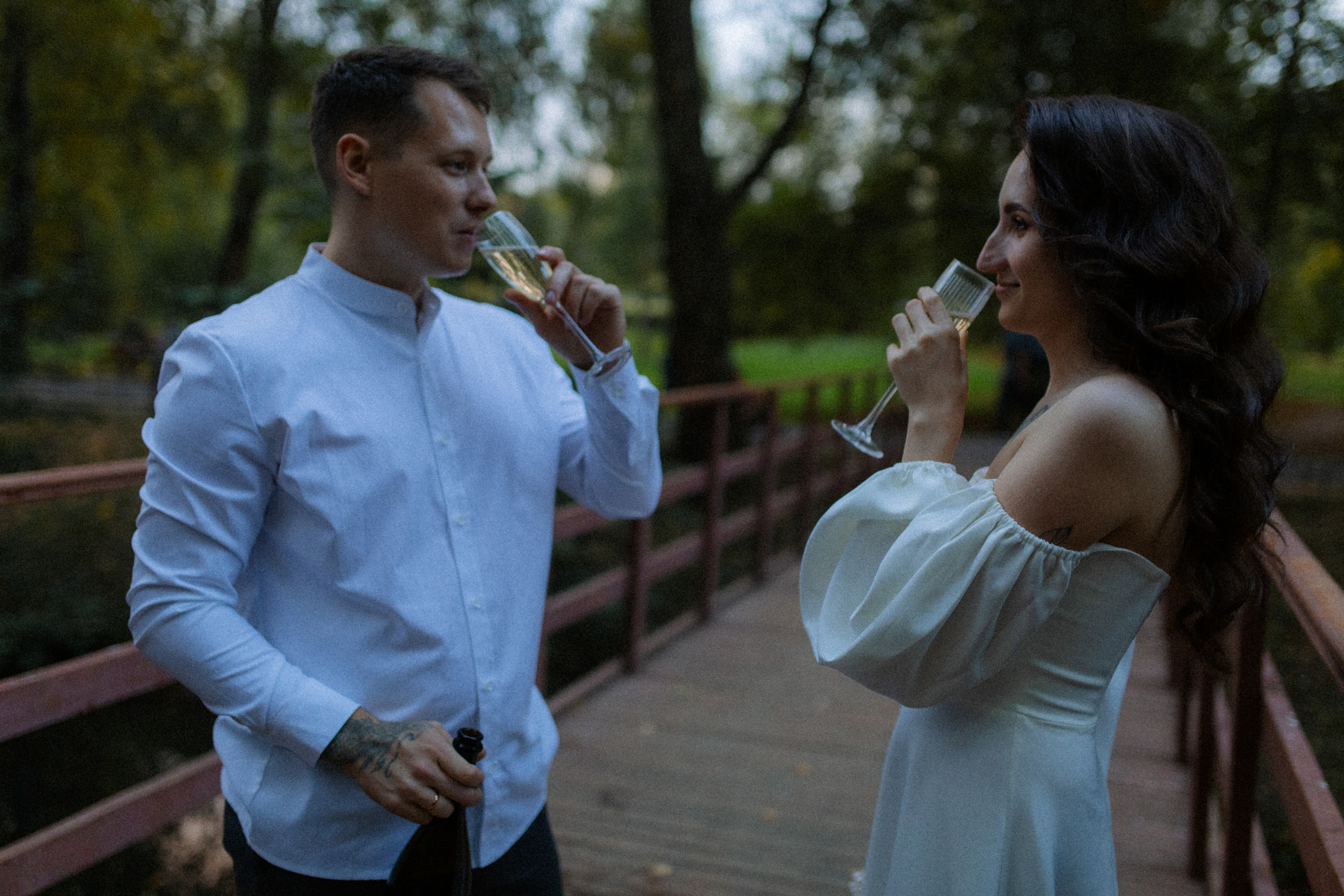 Свадебная прогулка Влада и Ани. Семейный фотограф в Москве и Люберцах Юлия Гуськова