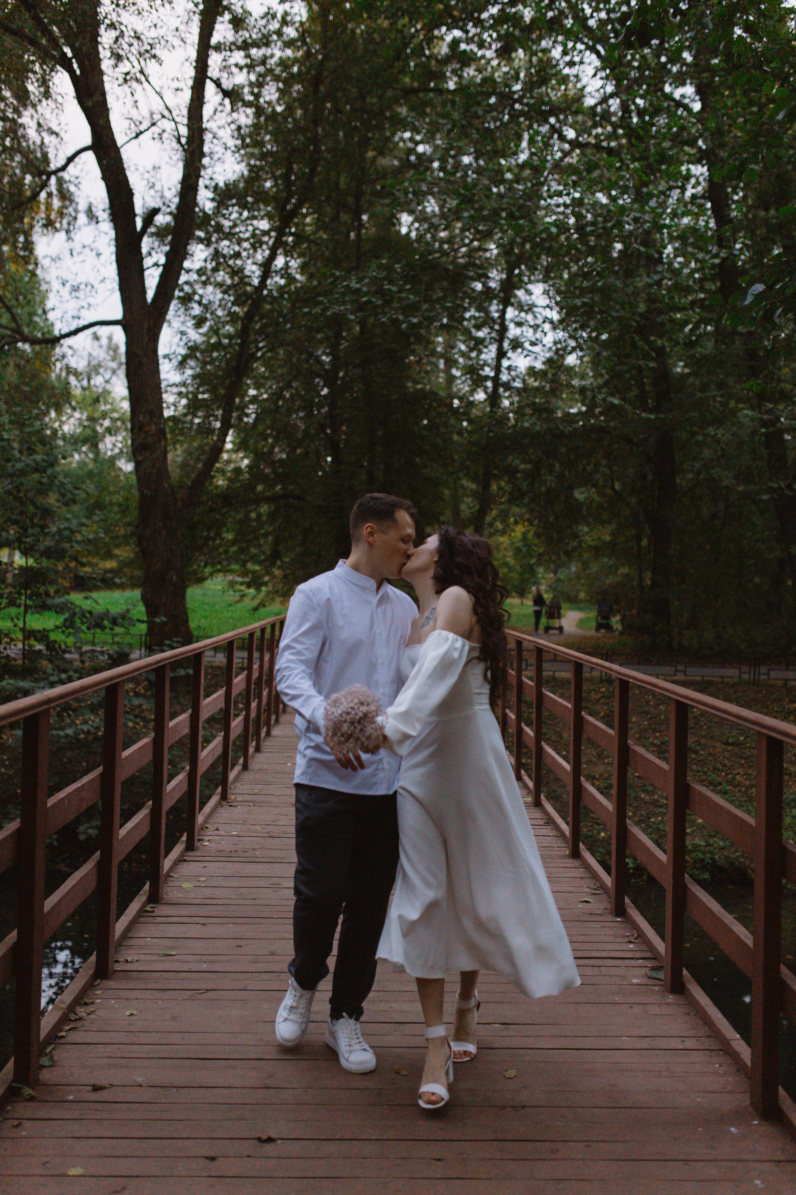 Свадебная прогулка Влада и Ани. Семейный фотограф в Москве и Люберцах Юлия Гуськова