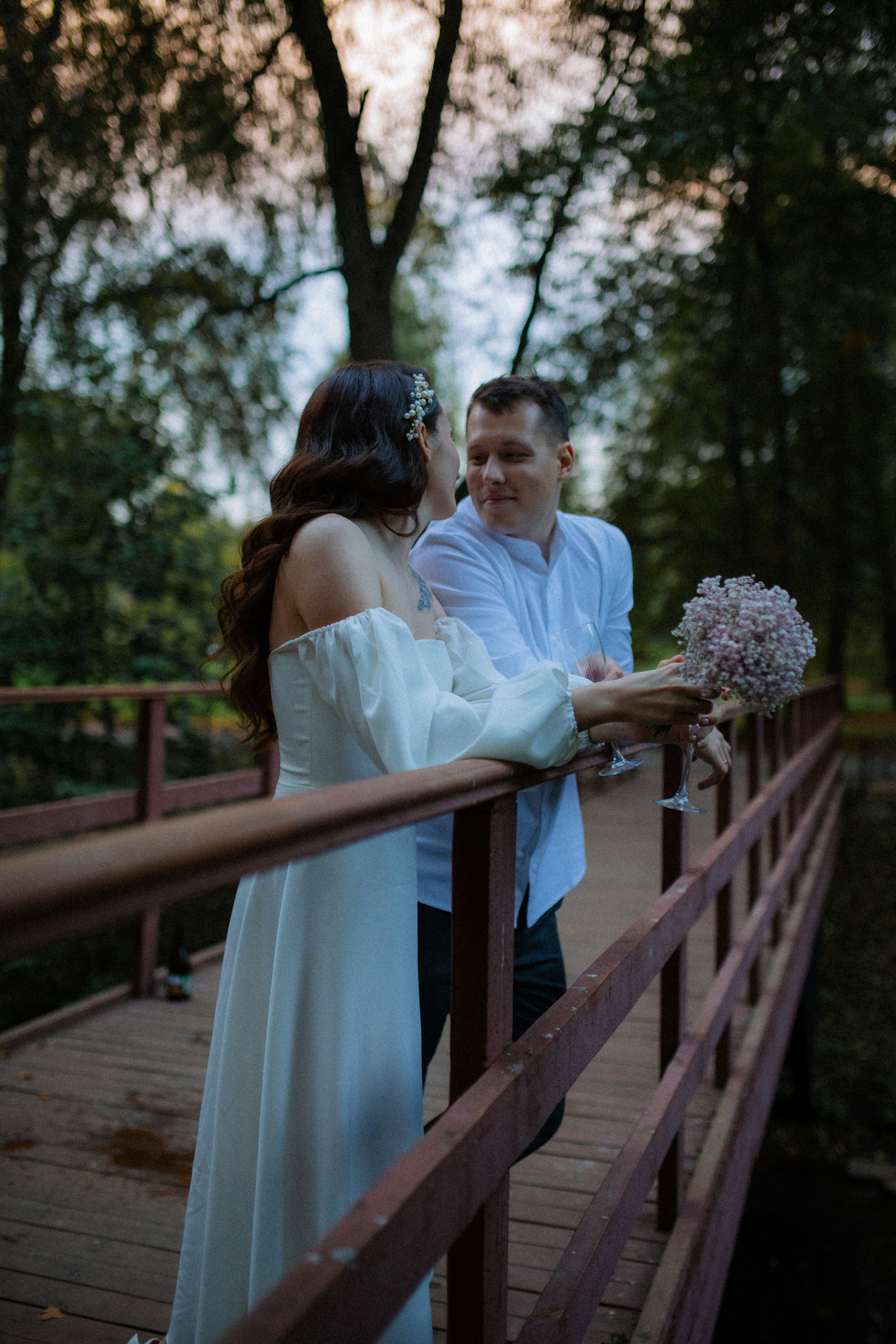 Свадебная прогулка Влада и Ани. Семейный фотограф в Москве и Люберцах Юлия Гуськова