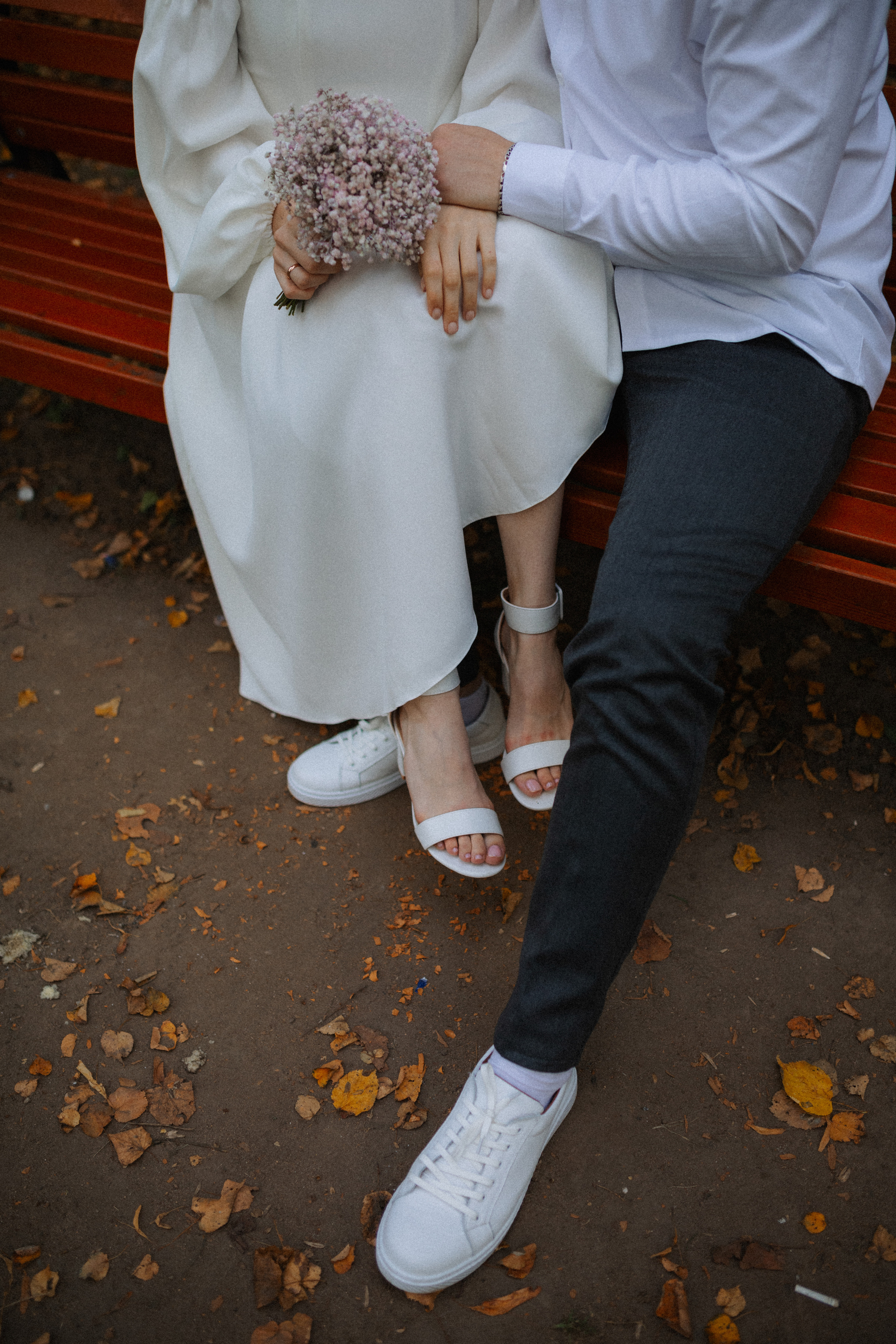 Свадебная прогулка Влада и Ани. Семейный фотограф в Москве и Люберцах Юлия Гуськова