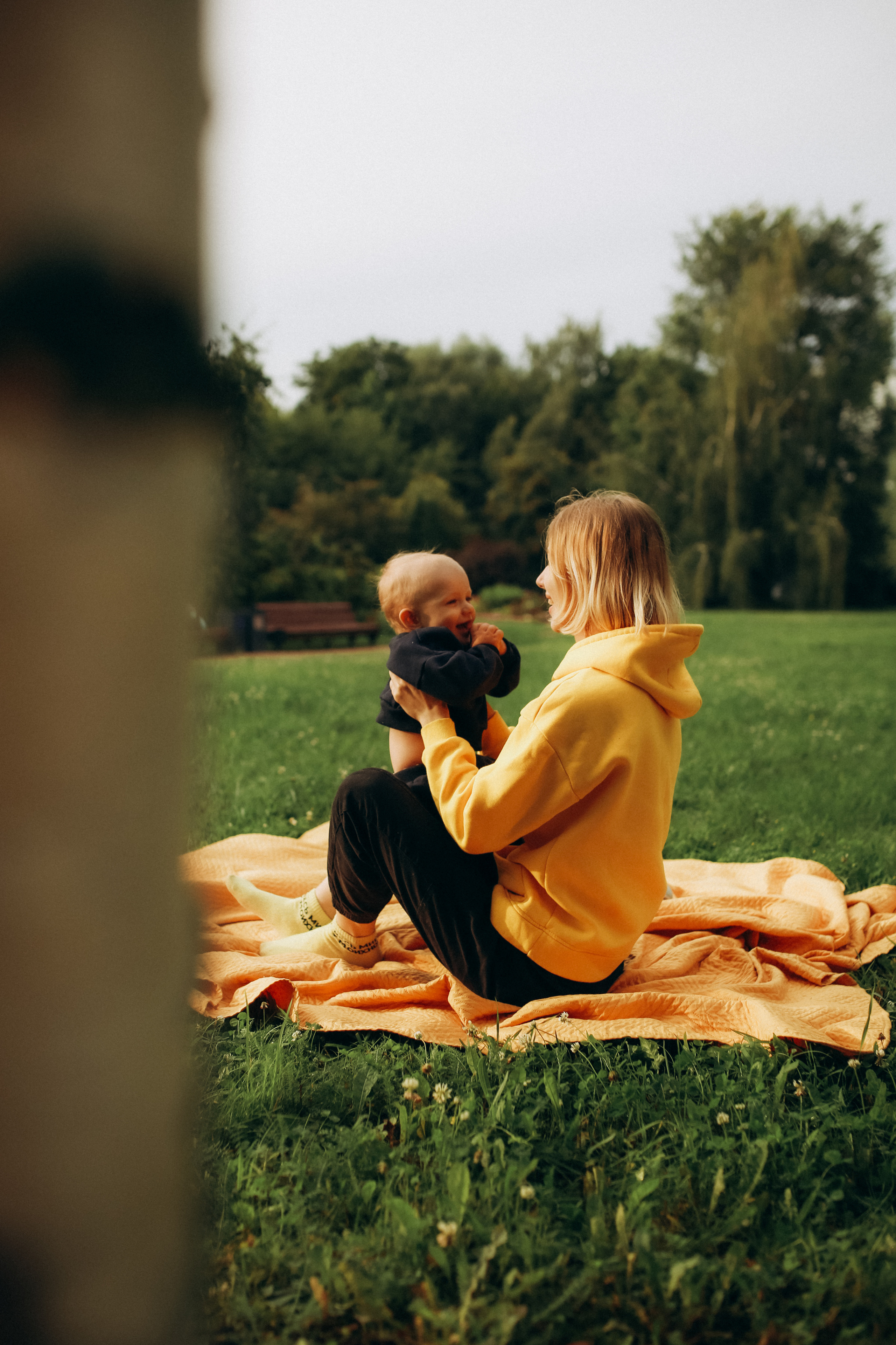 Маша и малыш Пашенька. Семейный фотограф в Москве и Люберцах Юлия Гуськова