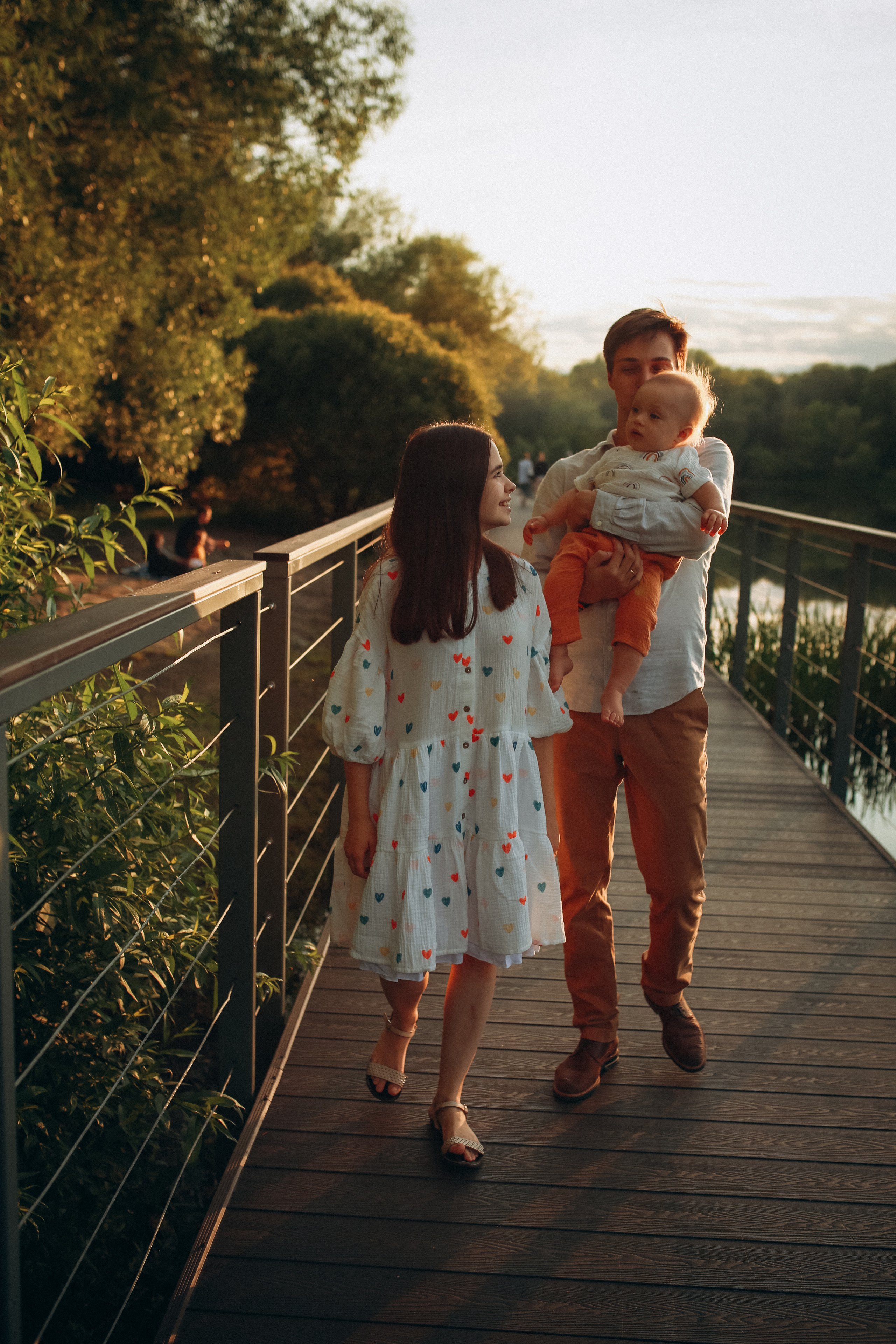 Митя, Лена и Лёвушка. Семейный фотограф в Москве и Люберцах Юлия Гуськова