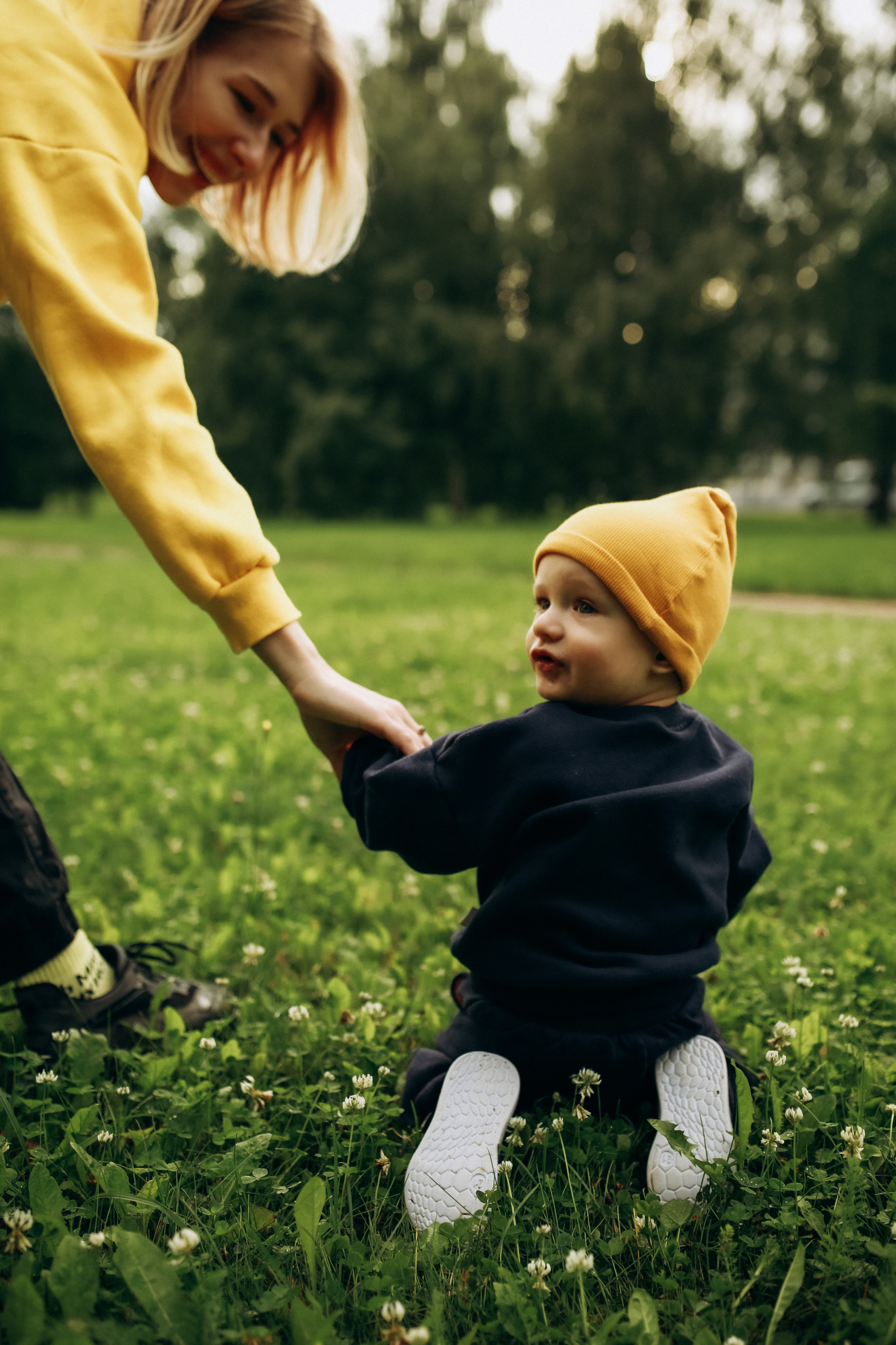 Маша и малыш Пашенька. Семейный фотограф в Москве и Люберцах Юлия Гуськова