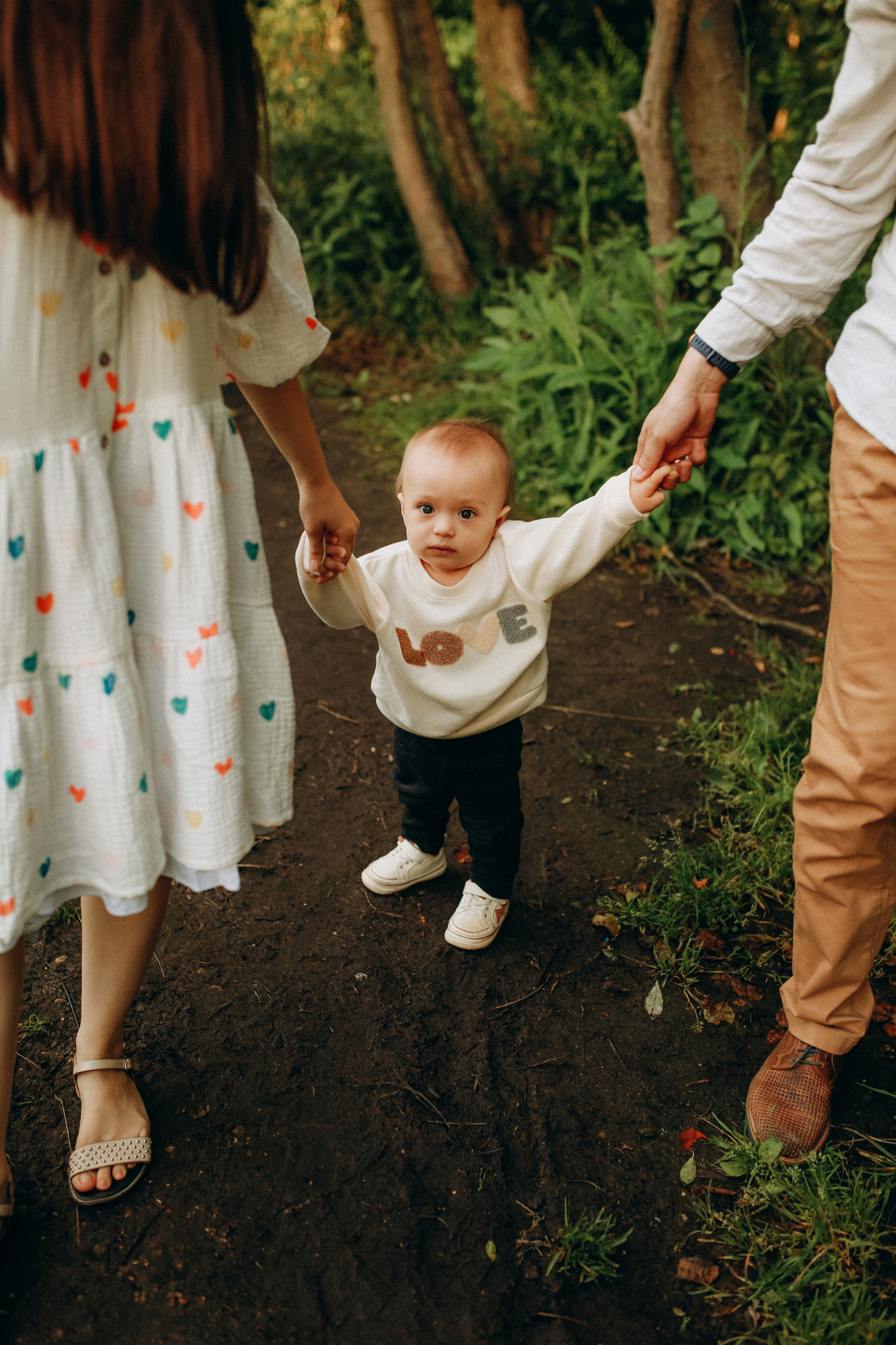 Митя, Лена и Лёвушка. Семейный фотограф в Москве и Люберцах Юлия Гуськова