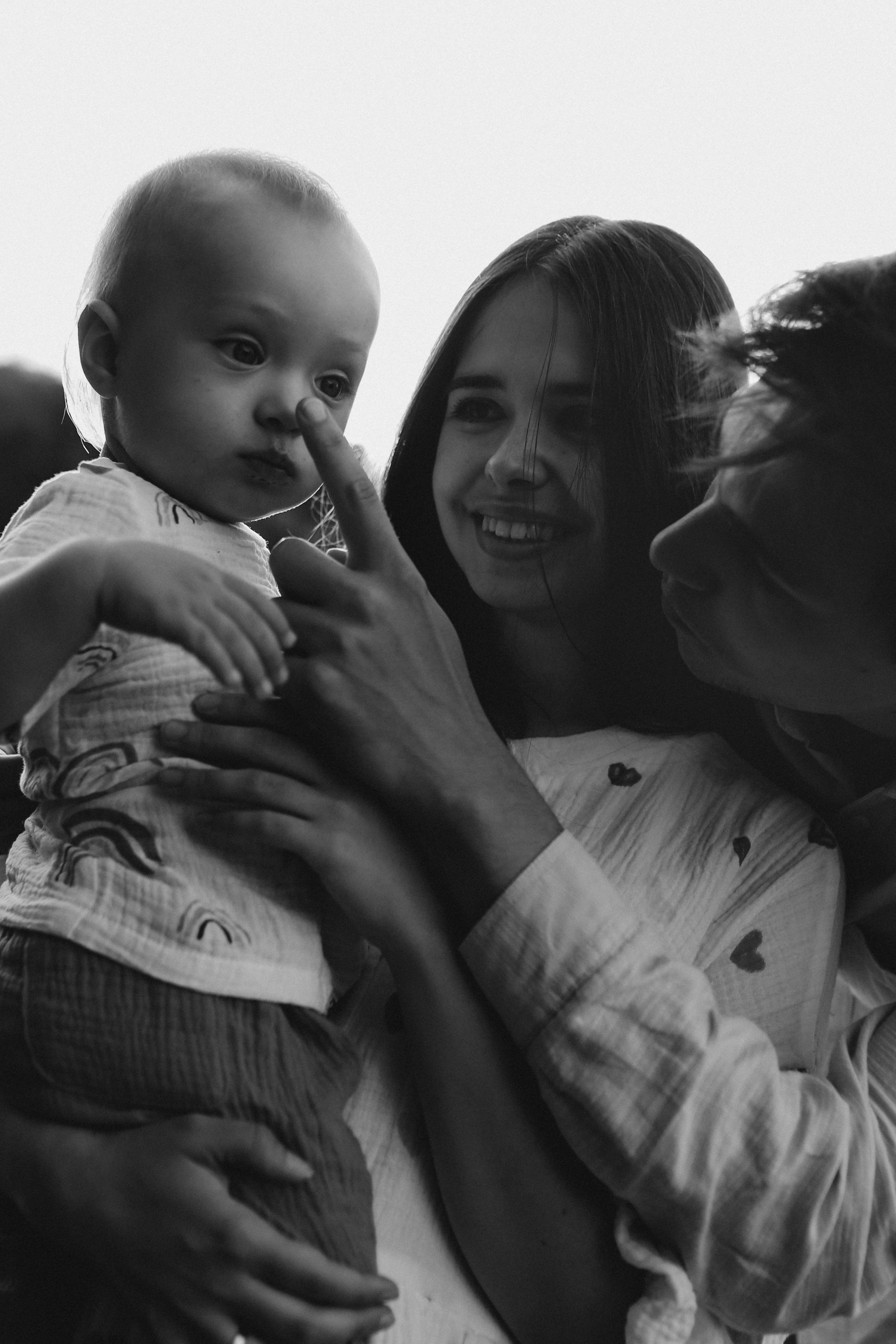 Митя, Лена и Лёвушка. Семейный фотограф в Москве и Люберцах Юлия Гуськова