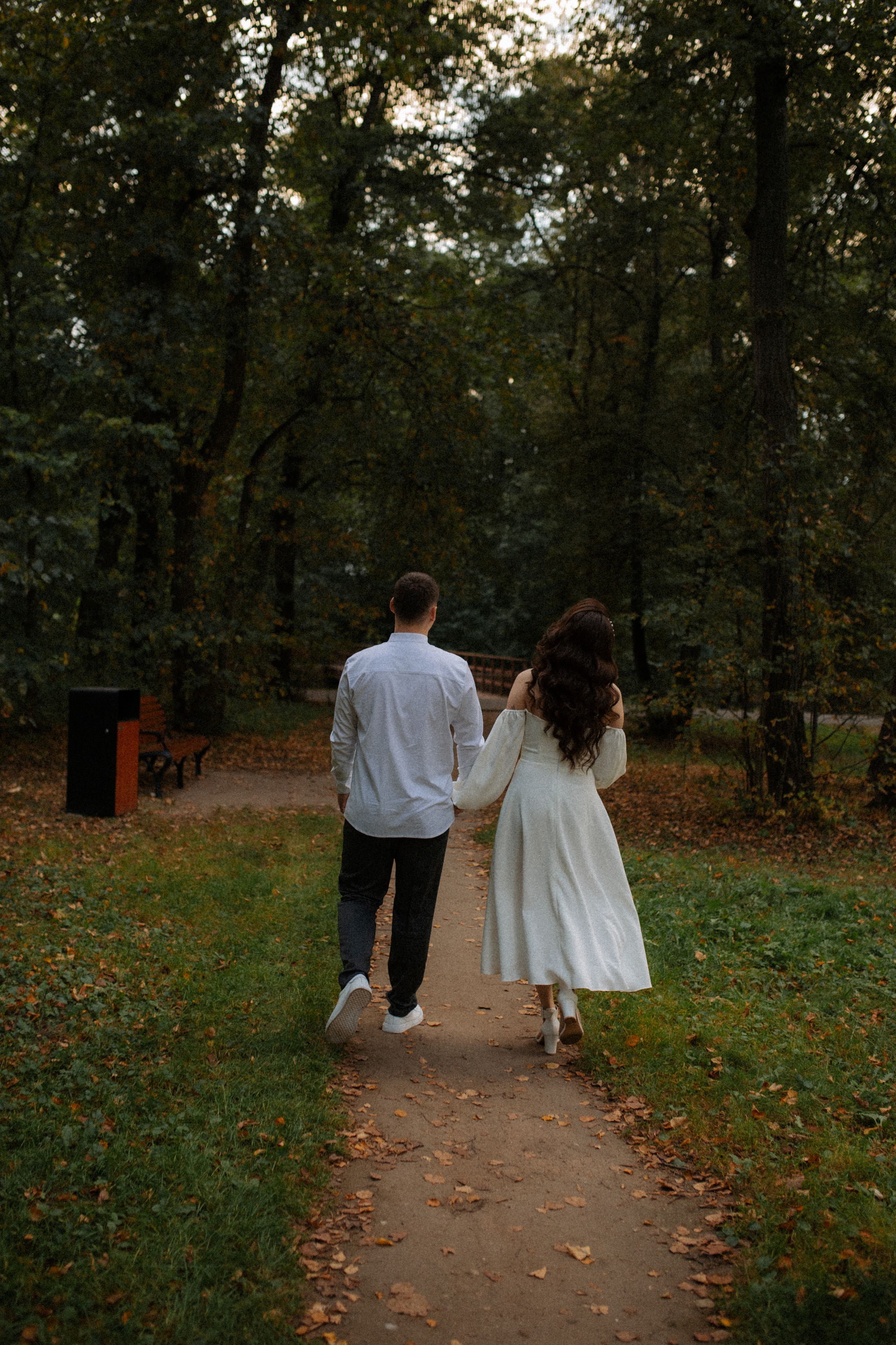 Свадебная прогулка Влада и Ани. Семейный фотограф в Москве и Люберцах Юлия Гуськова