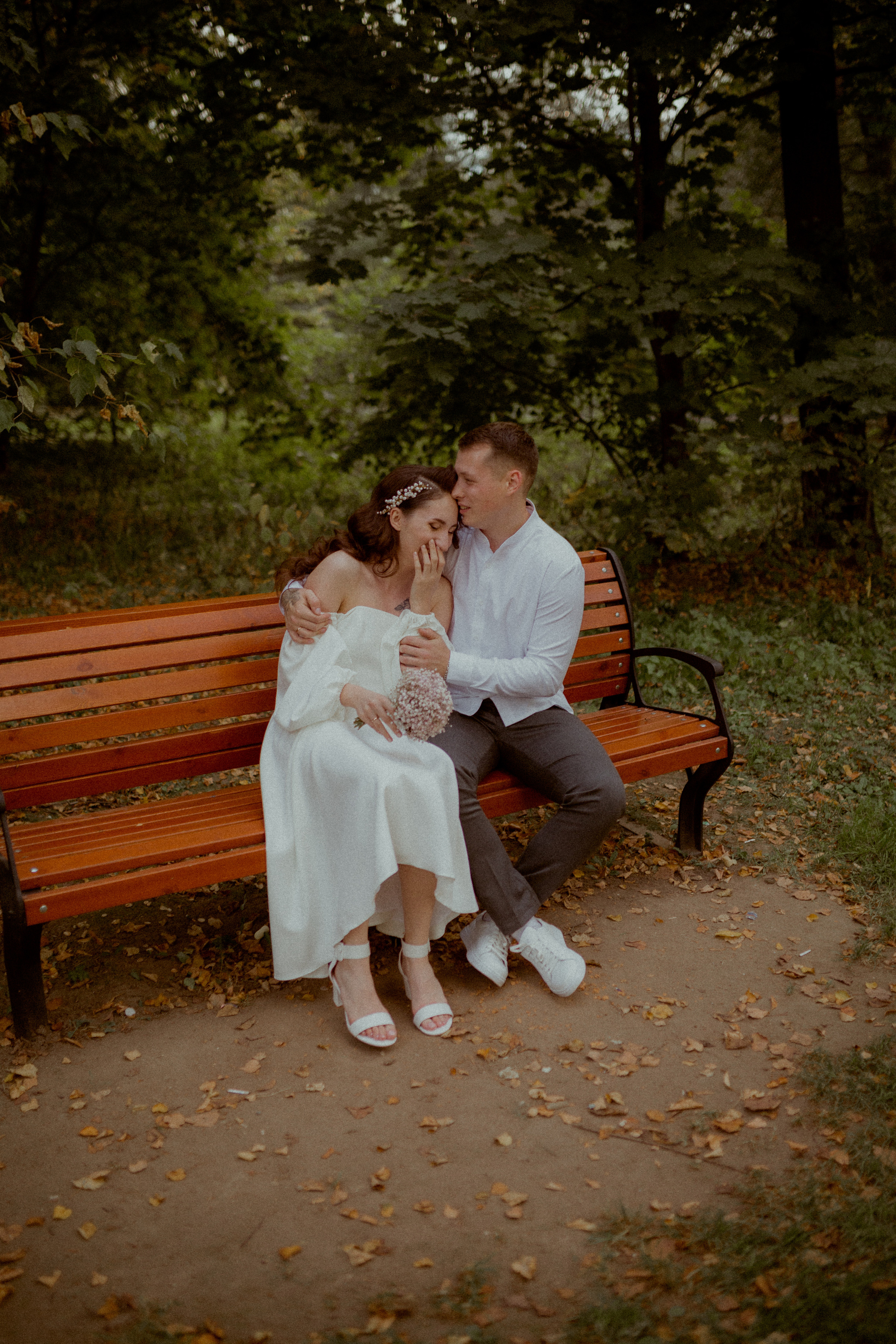 Свадебная прогулка Влада и Ани. Семейный фотограф в Москве и Люберцах Юлия Гуськова