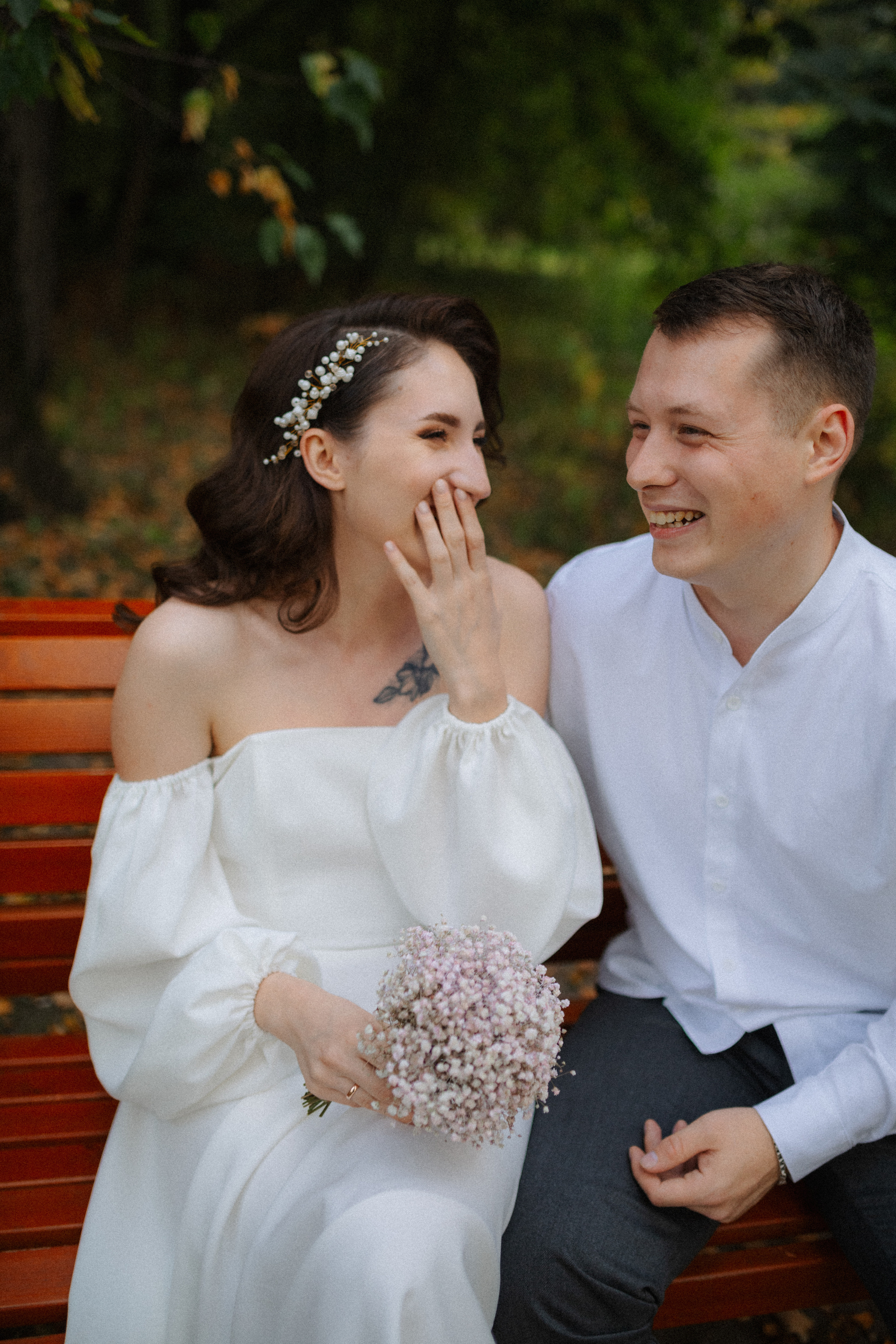 Свадебная прогулка Влада и Ани. Семейный фотограф в Москве и Люберцах Юлия Гуськова