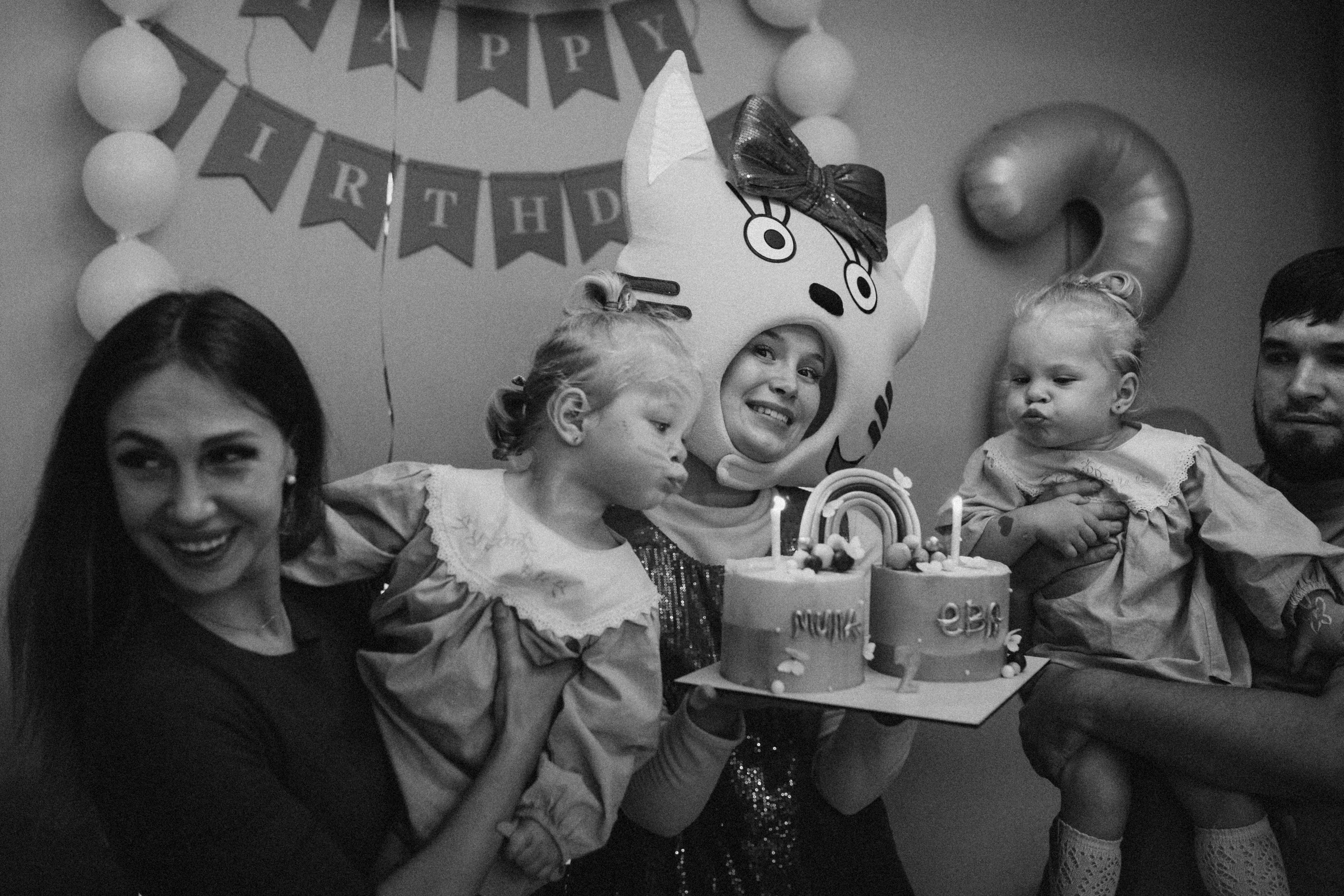 День рожденье двойняшек M&E. Семейный фотограф в Москве и Люберцах Юлия Гуськова