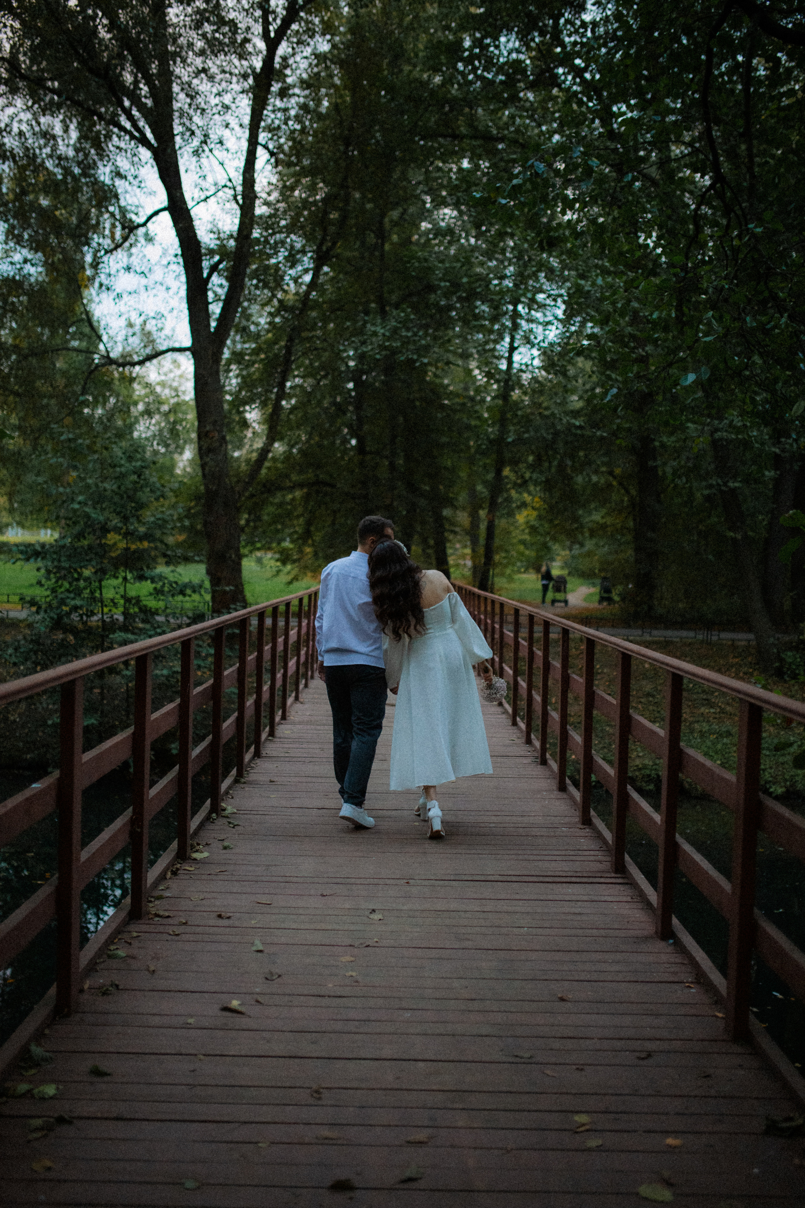 Свадебная прогулка Влада и Ани. Семейный фотограф в Москве и Люберцах Юлия Гуськова