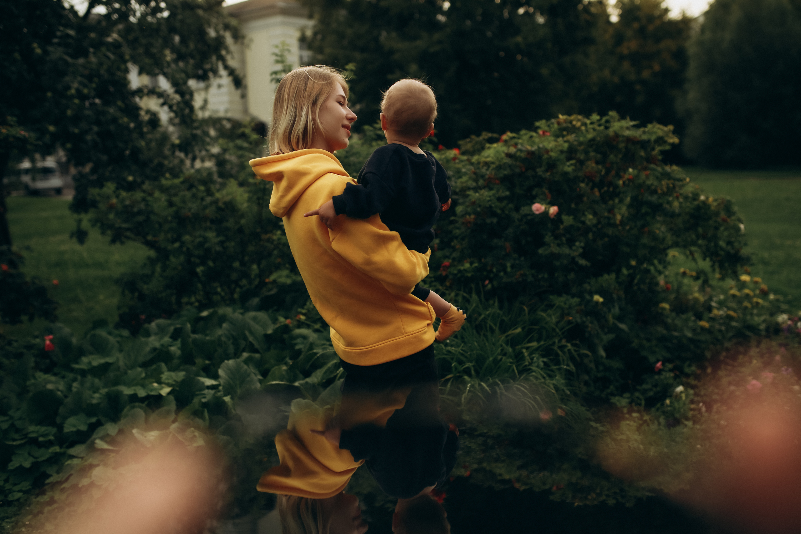 Маша и малыш Пашенька. Семейный фотограф в Москве и Люберцах Юлия Гуськова