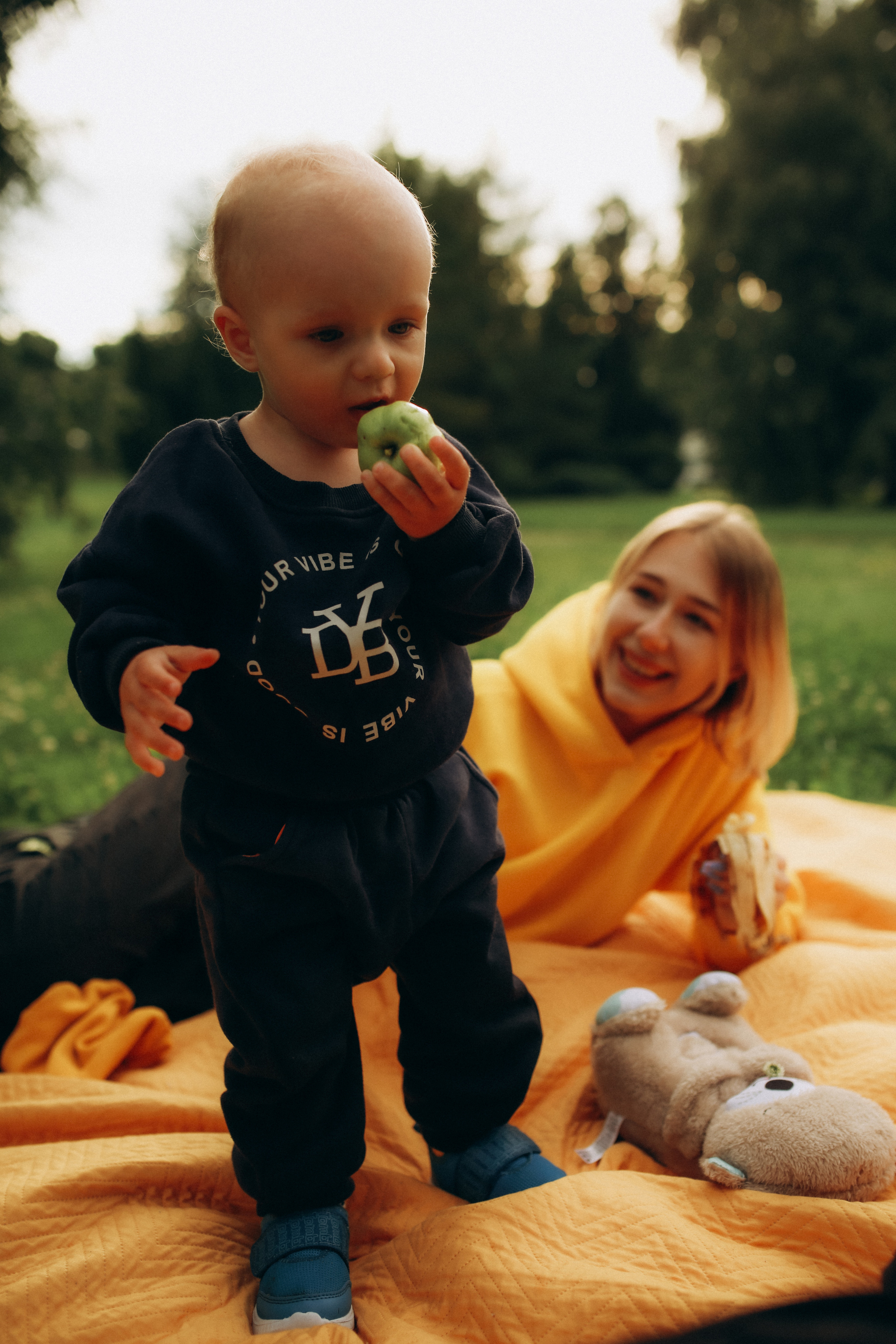 Маша и малыш Пашенька. Семейный фотограф в Москве и Люберцах Юлия Гуськова