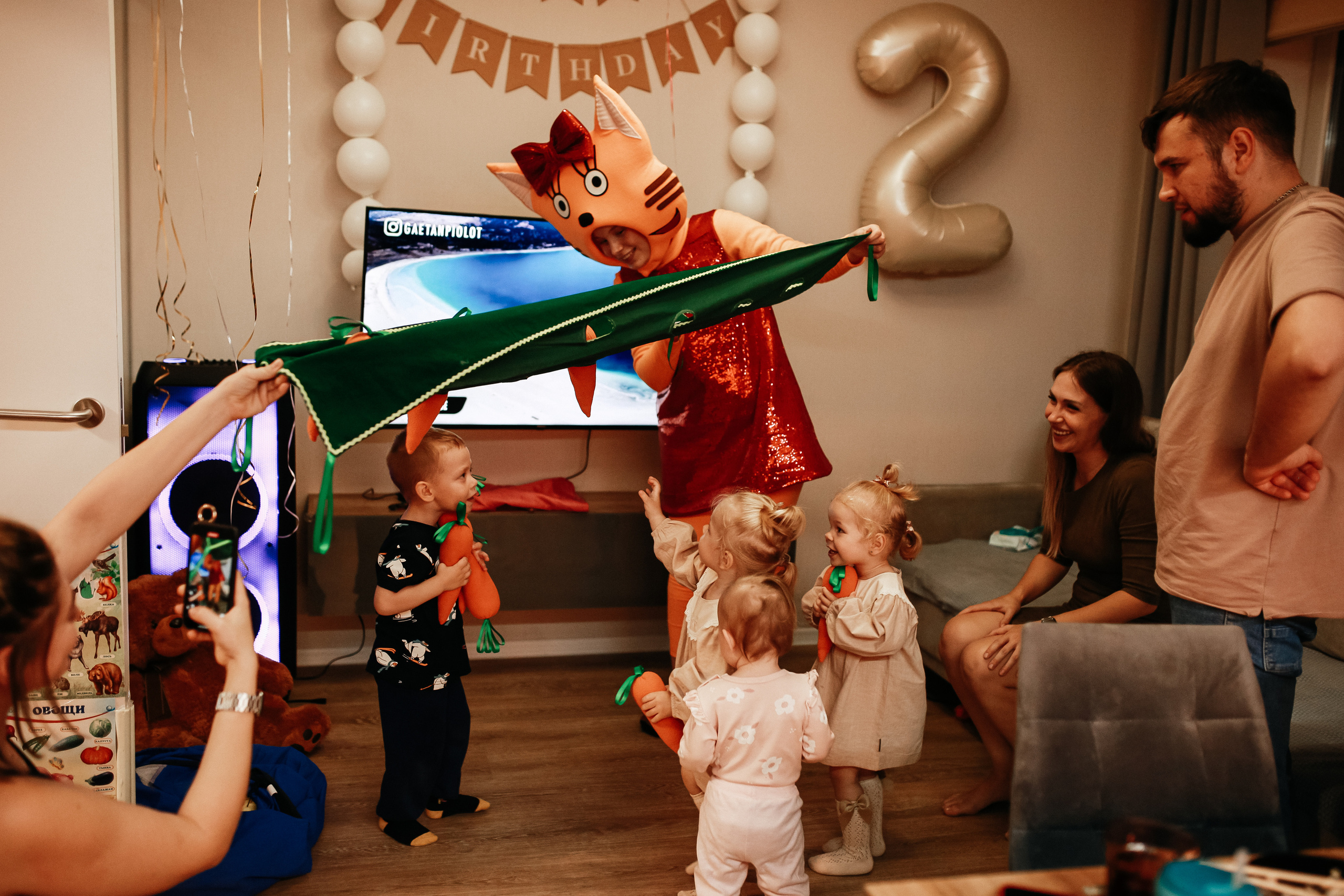 День рожденье двойняшек M&E. Семейный фотограф в Москве и Люберцах Юлия Гуськова