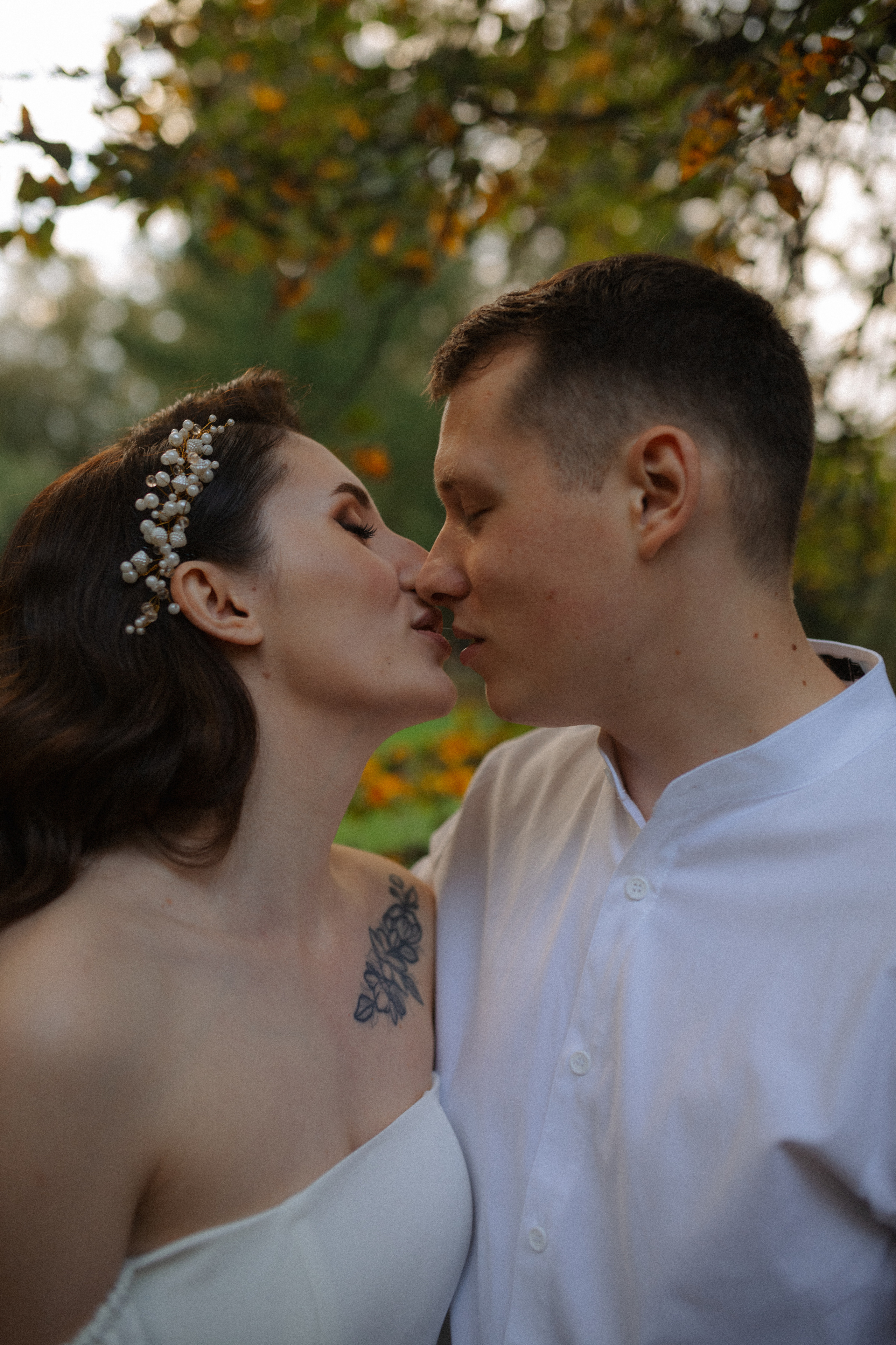 Свадебная прогулка Влада и Ани. Семейный фотограф в Москве и Люберцах Юлия Гуськова